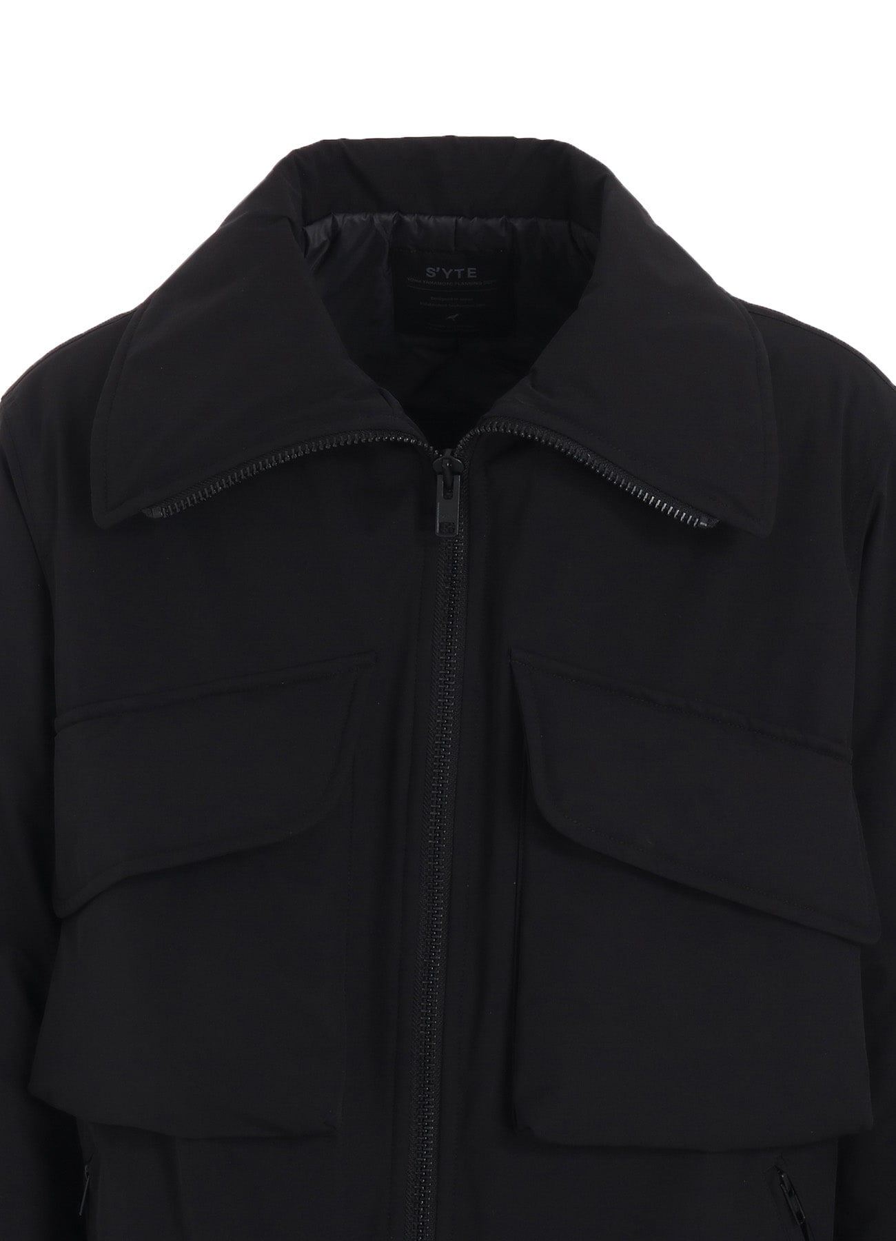 WATER-REPELLENT STRETCH TAFFETA OVERSIZED PUFFER BLOUSON