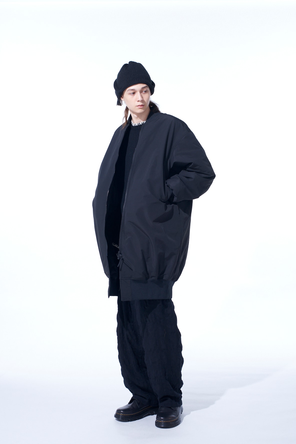 【11/21 12:00 Release】【S'YTE X TAION】QUILTED DOWN REVERSIBLE LONG MA-1