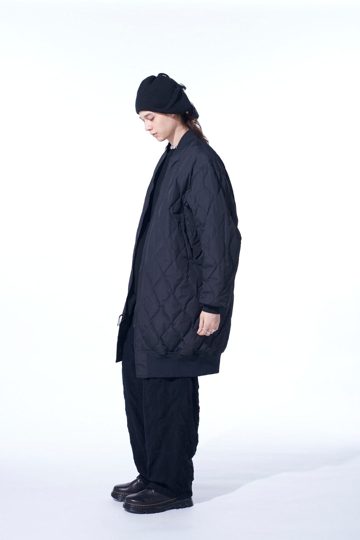 【11/21 12:00 Release】【S'YTE X TAION】QUILTED DOWN REVERSIBLE LONG MA-1