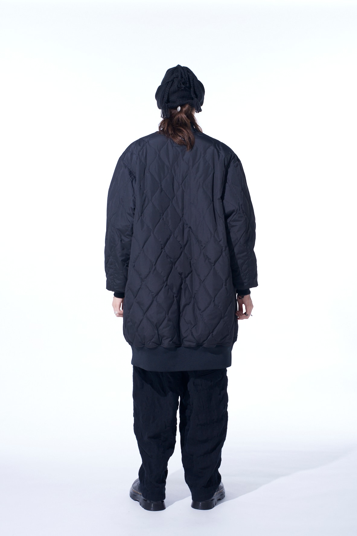 【11/21 12:00 Release】【S'YTE X TAION】QUILTED DOWN REVERSIBLE LONG MA-1