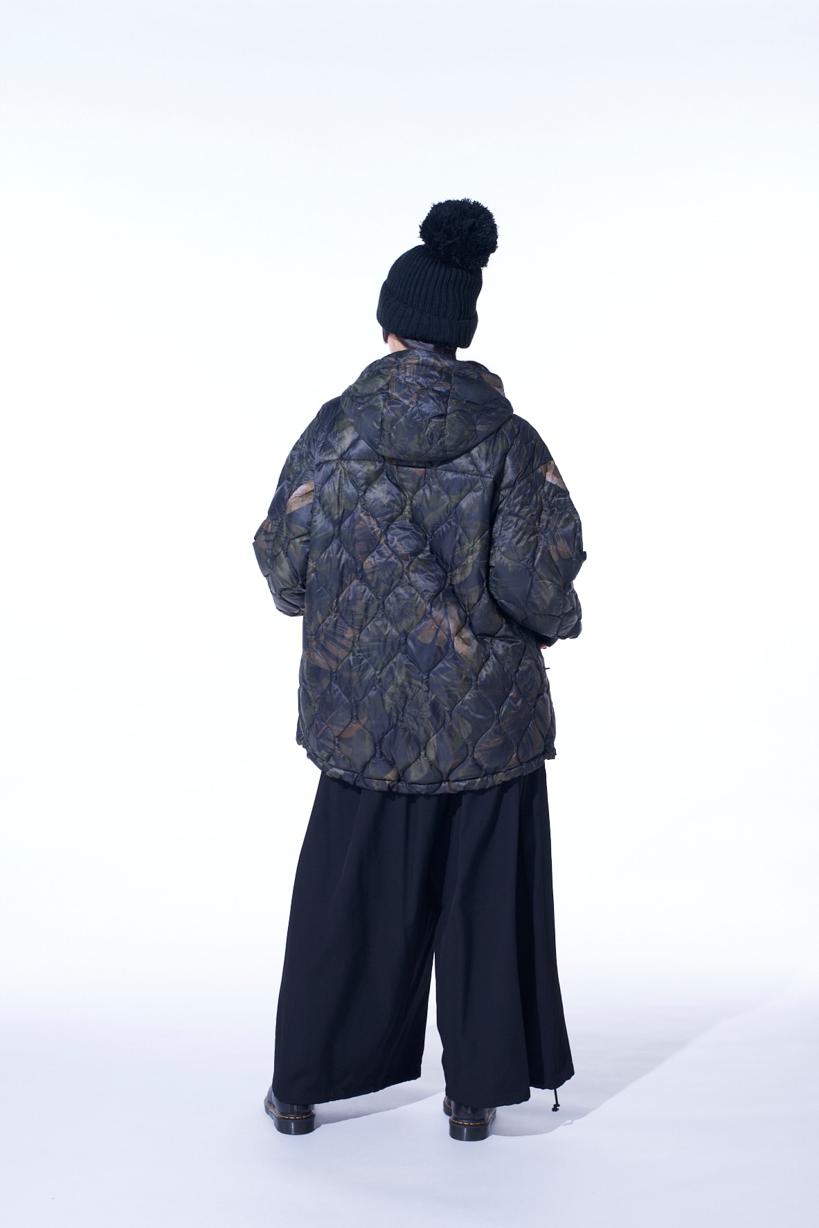 【11/21 12:00 Release】【S'YTE X TAION】DAHLIA CAMOUFLAGE QUILTED DOWN PARKA