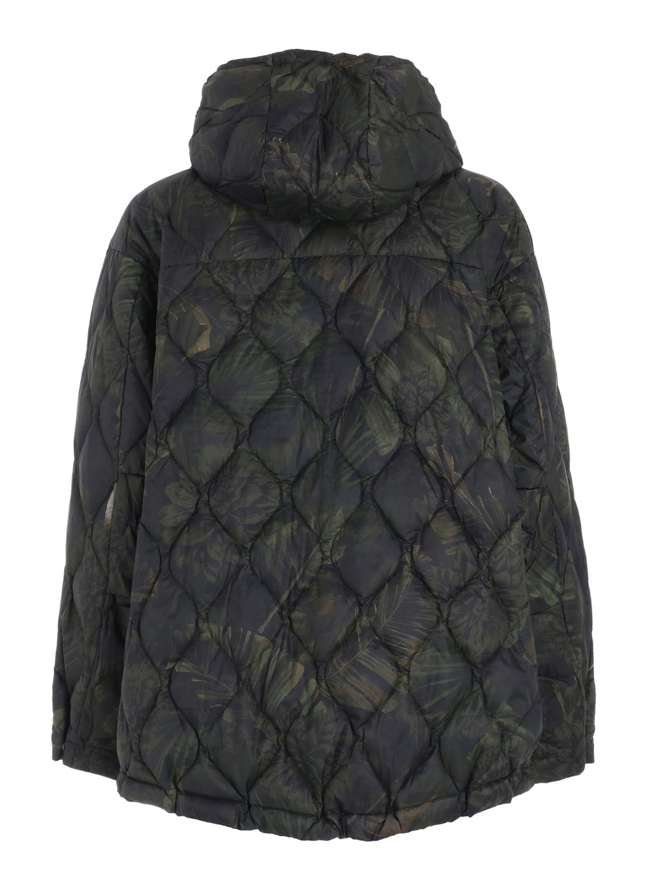 【11/21 12:00 Release】【S'YTE X TAION】DAHLIA CAMOUFLAGE QUILTED DOWN PARKA