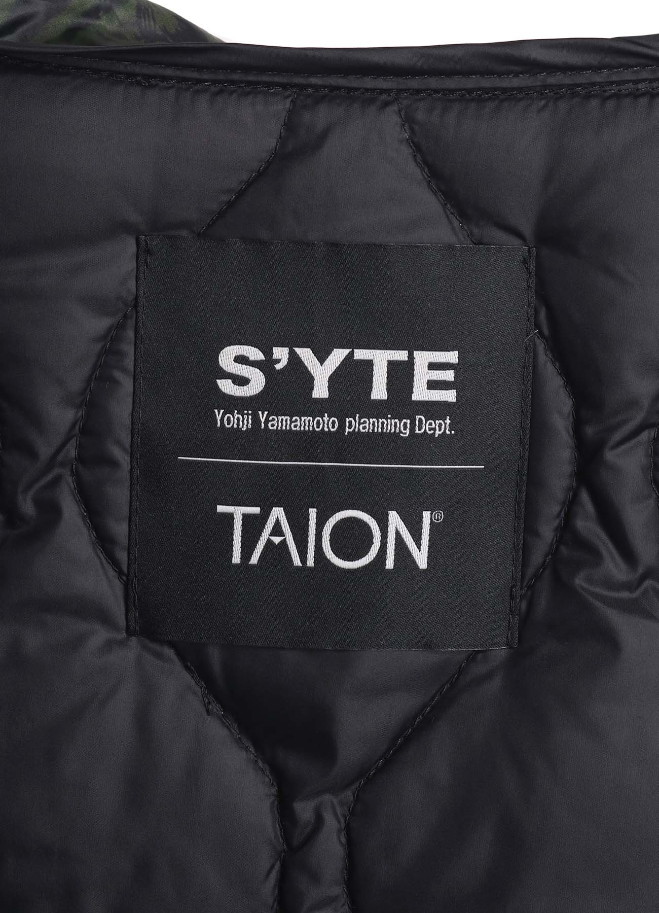 【11/21 12:00 Release】【S'YTE X TAION】DAHLIA CAMOUFLAGE QUILTED DOWN PARKA