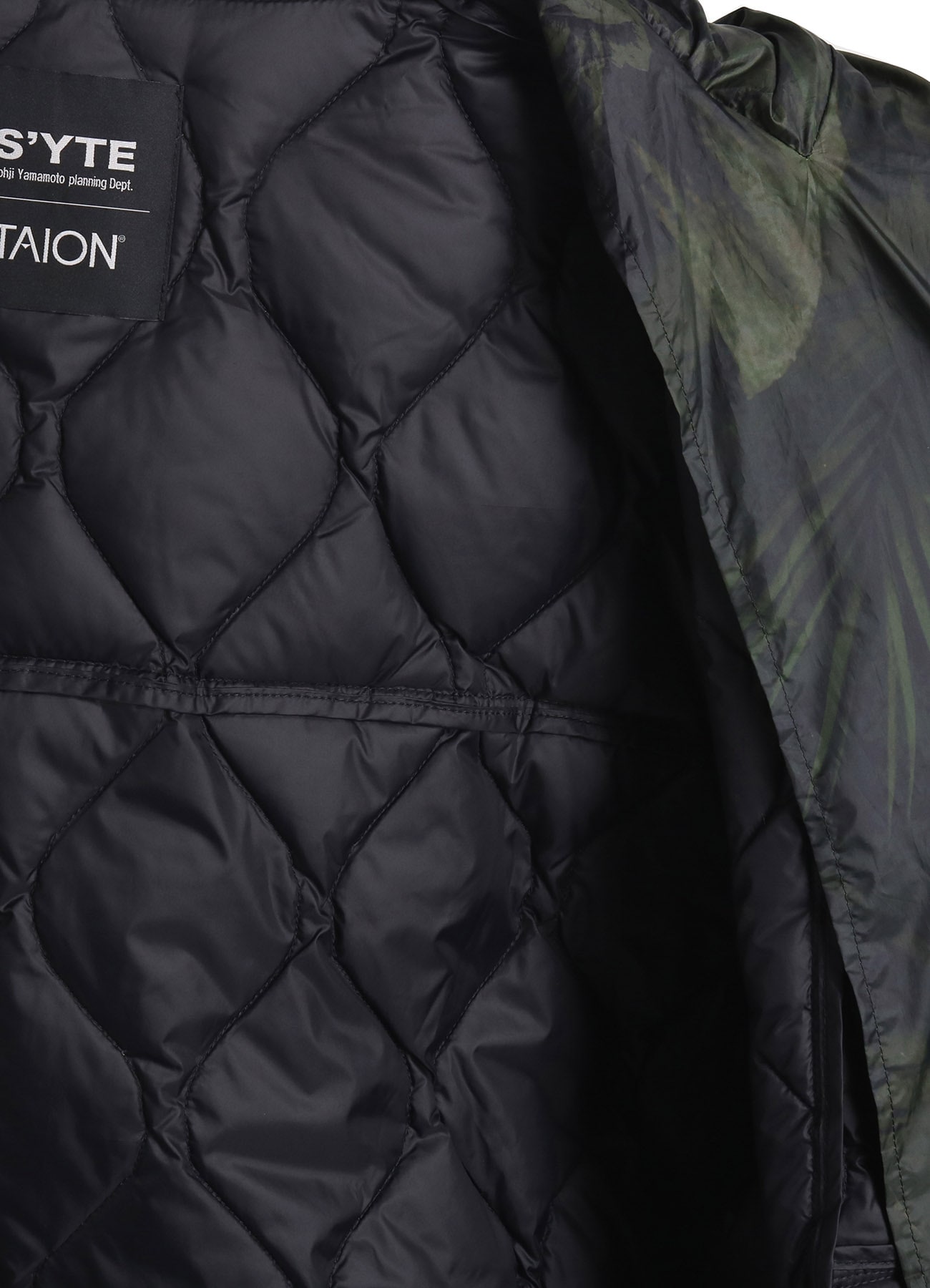 【11/21 12:00 Release】【S'YTE X TAION】DAHLIA CAMOUFLAGE QUILTED DOWN PARKA