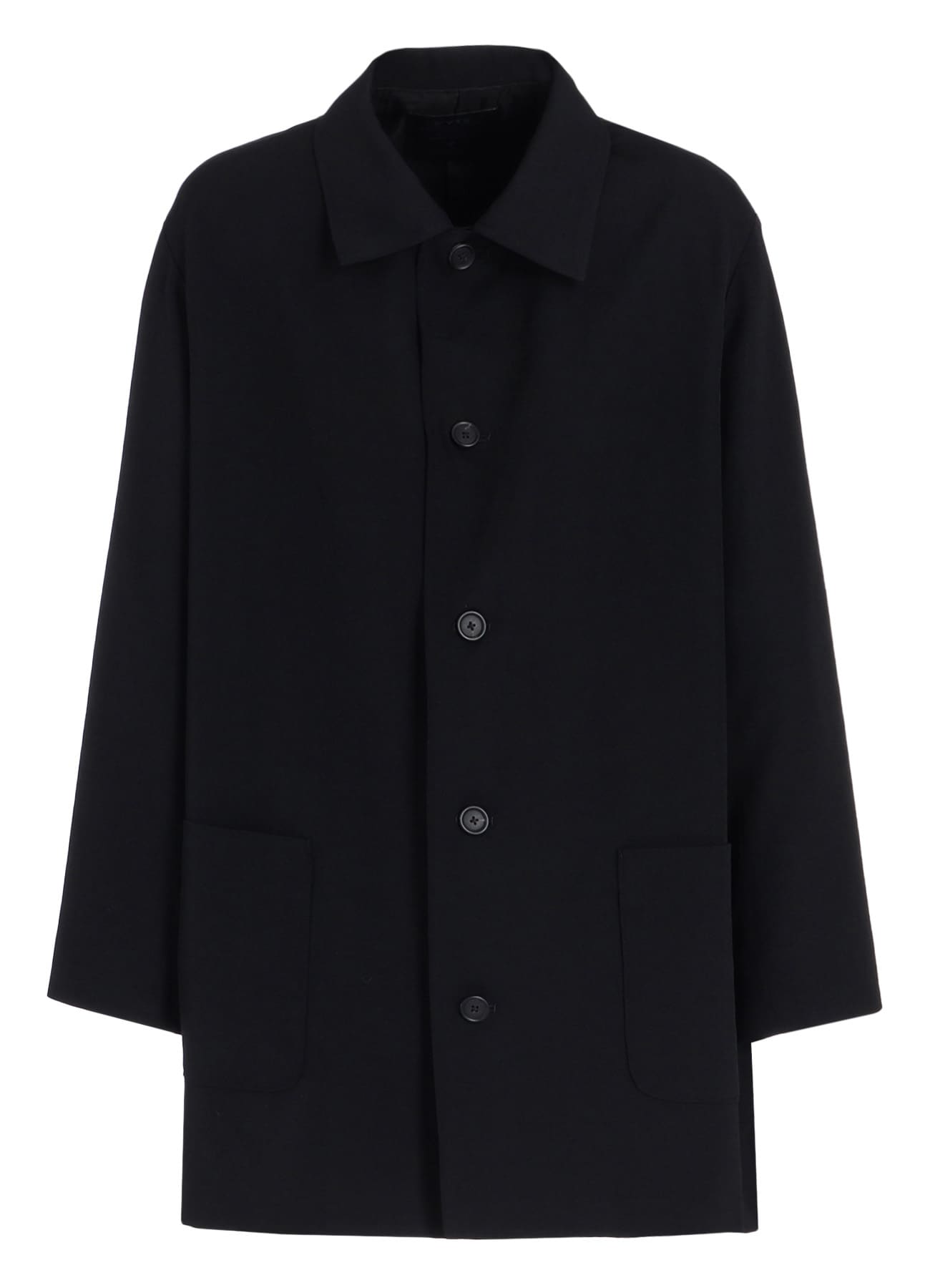 【11/21～11/25 Y's OMOTESANDO 先行販売】WASHER WOOL GABARDINE OPEN COLLAR TOPPER BLOUSON