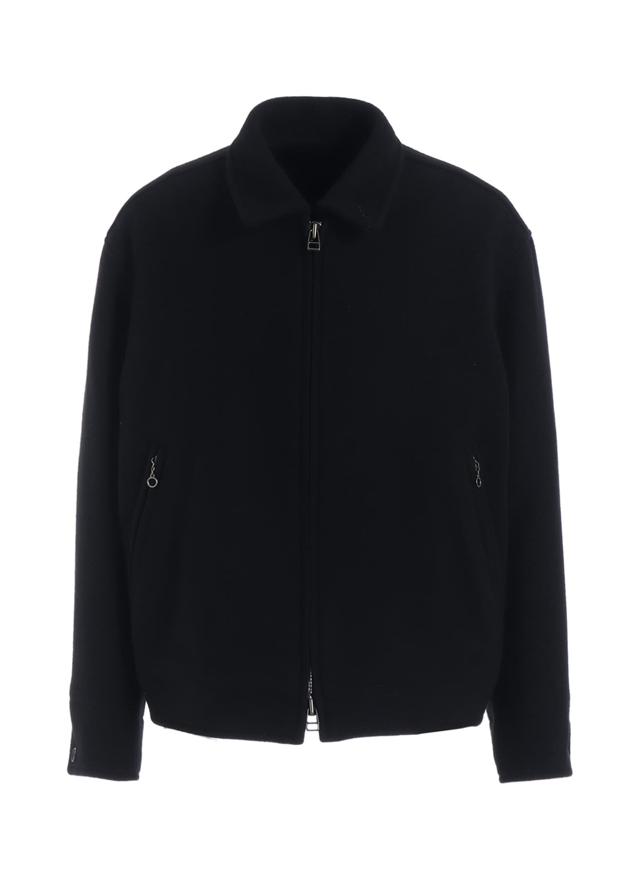 【11/21～11/25 Y's OMOTESANDO 先行販売】DOUBLE-WEAVE MELTON OVERSIZED ZIPPER BLOUSON