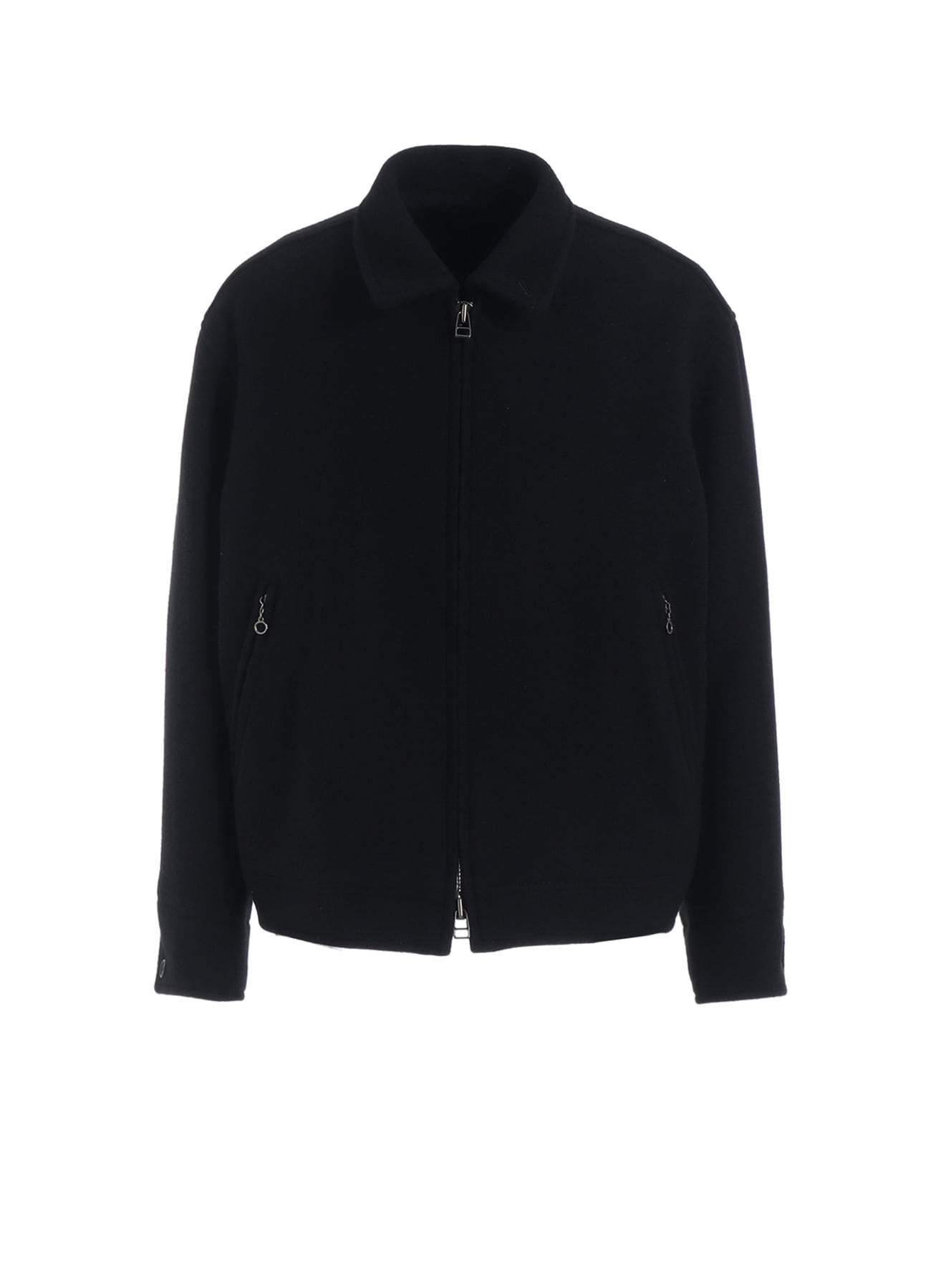 【11/21～11/25 Y's OMOTESANDO 先行販売】DOUBLE-WEAVE MELTON OVERSIZED ZIPPER BLOUSON