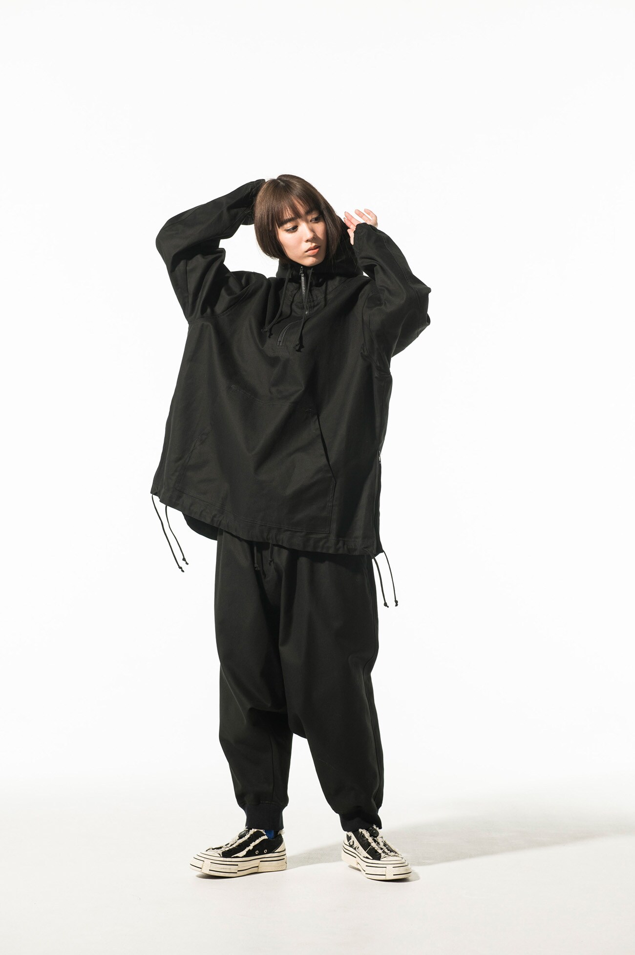 military pullover jacket