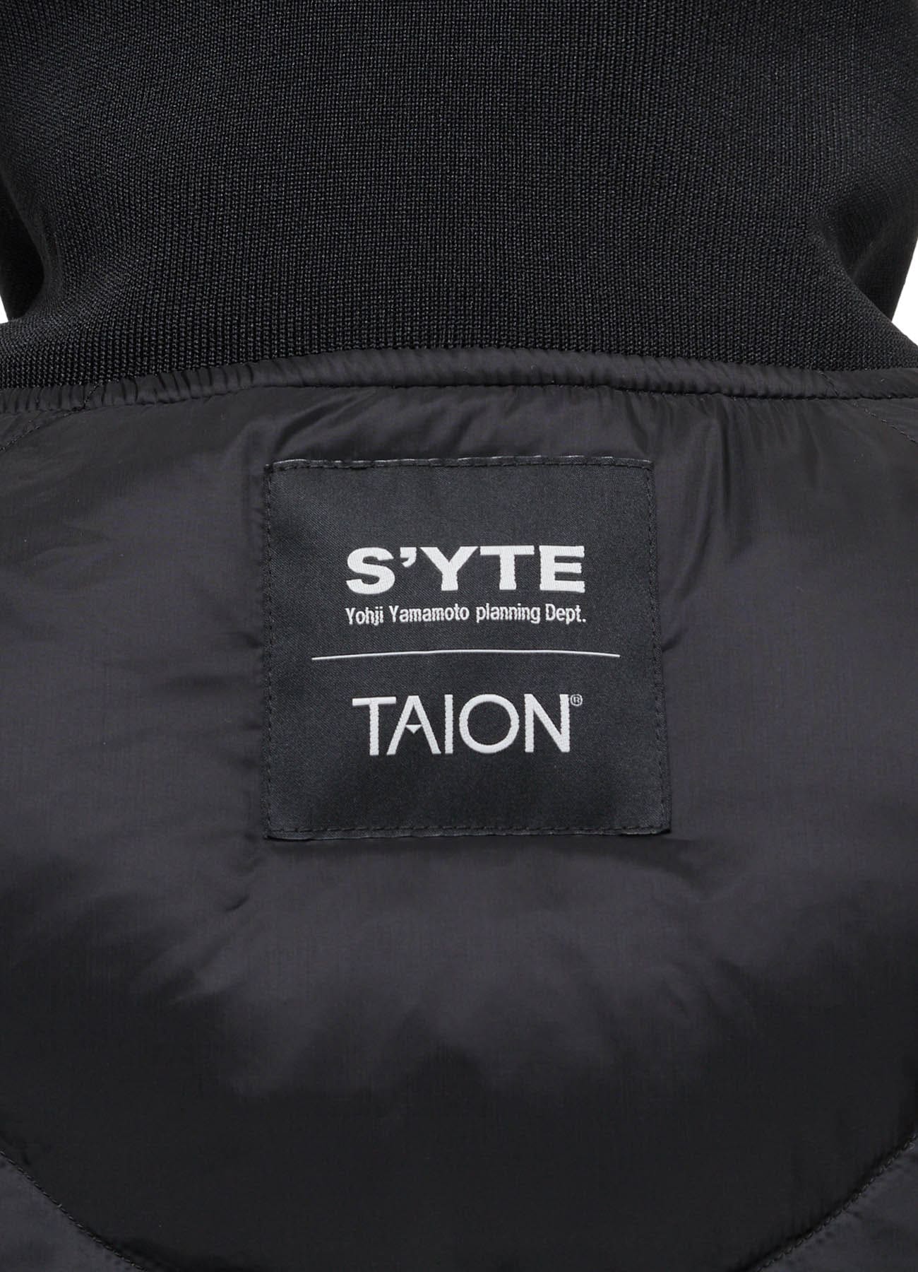 S'YTE X TAION REVERSIBLE UTILITY POUCH DOWN VEST