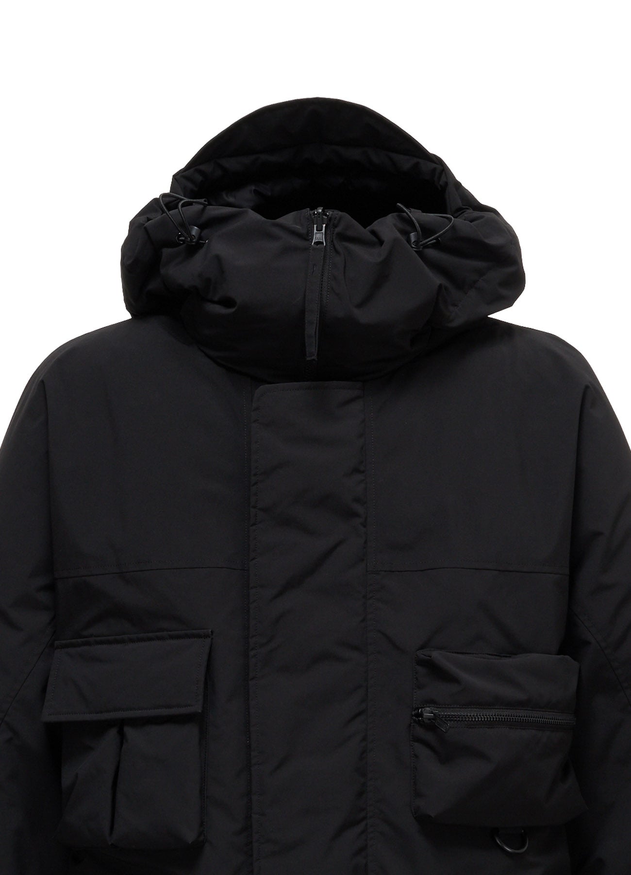 S'YTE X TAION REVERSIBLE UTILITY DOWN JACKET