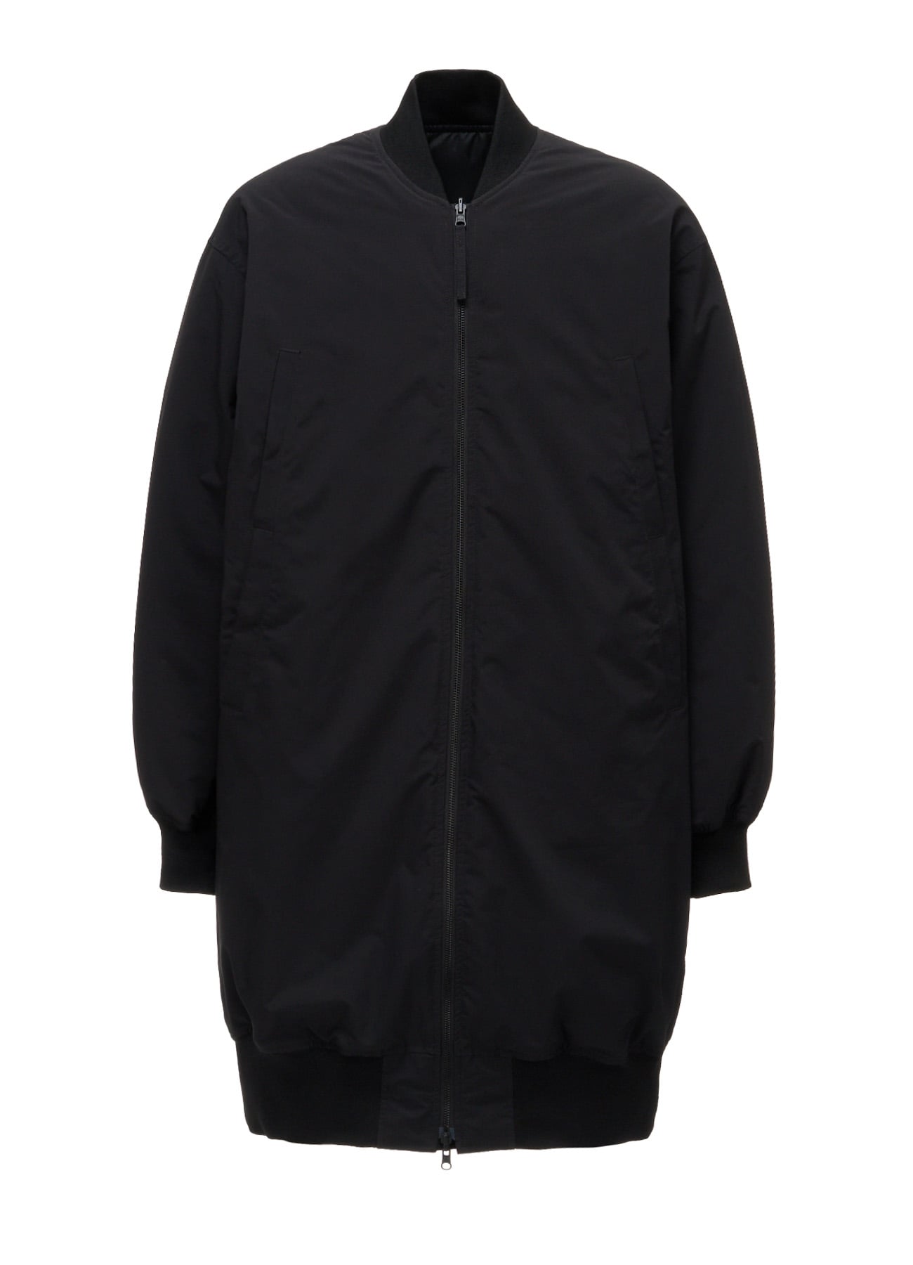 S'YTE X TAION REVERSIBLE EMBROIDERED LONG BOMBER JACKET
