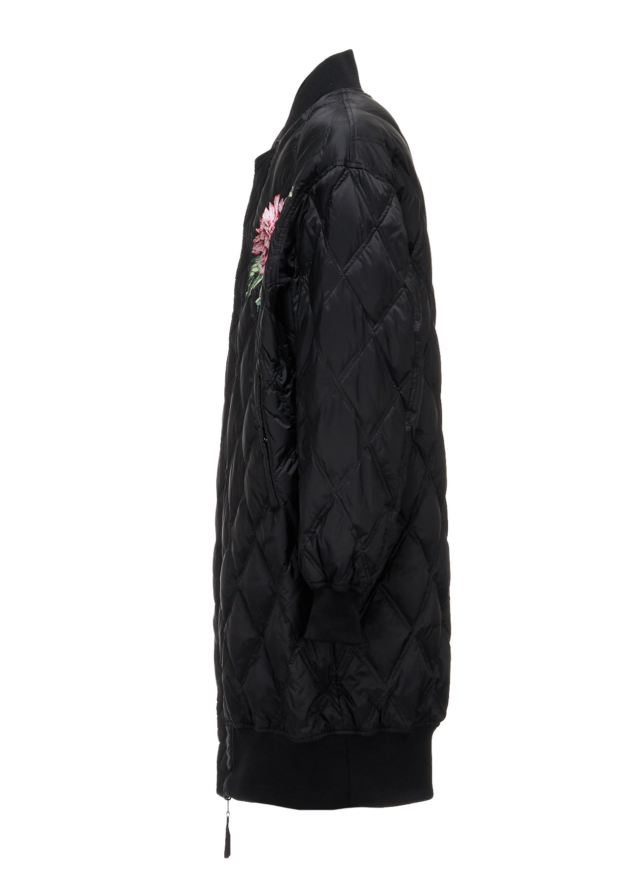 S'YTE X TAION REVERSIBLE EMBROIDERED LONG BOMBER JACKET