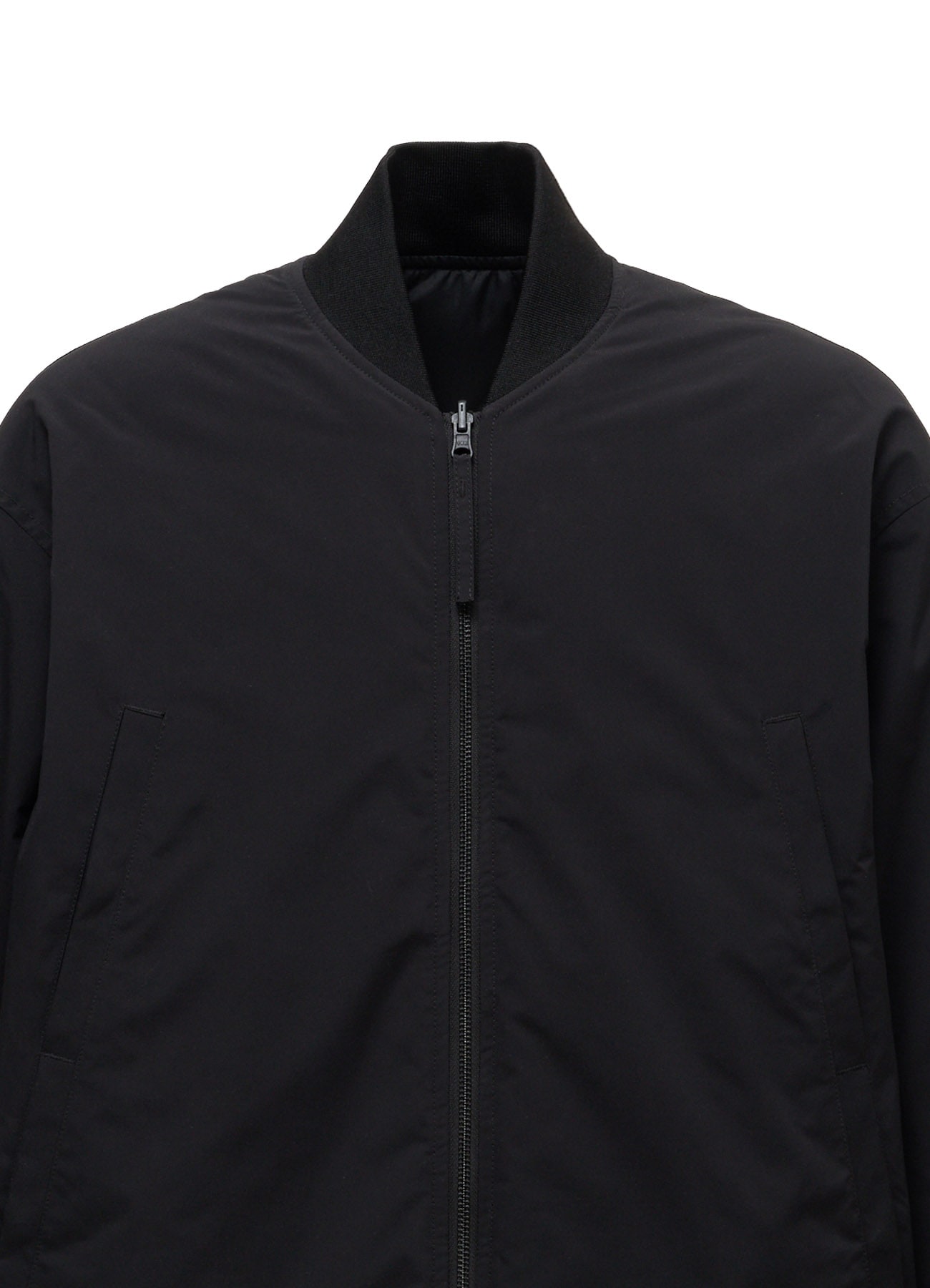 S'YTE X TAION REVERSIBLE EMBROIDERED LONG BOMBER JACKET
