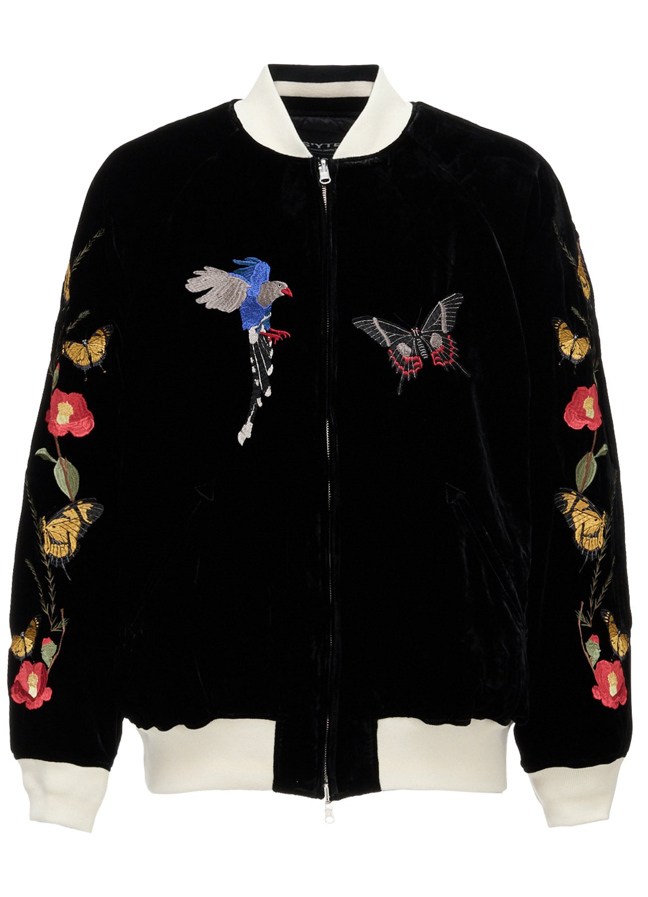 S'YTE X TAION EMBROIDERY REVERSIBLE BOMBER JACKET-S'YTE TOKYO