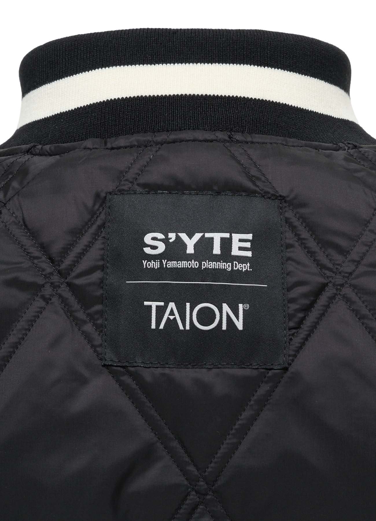 S'YTE X TAION EMBROIDERY REVERSIBLE BOMBER JACKET-S'YTE TOKYO