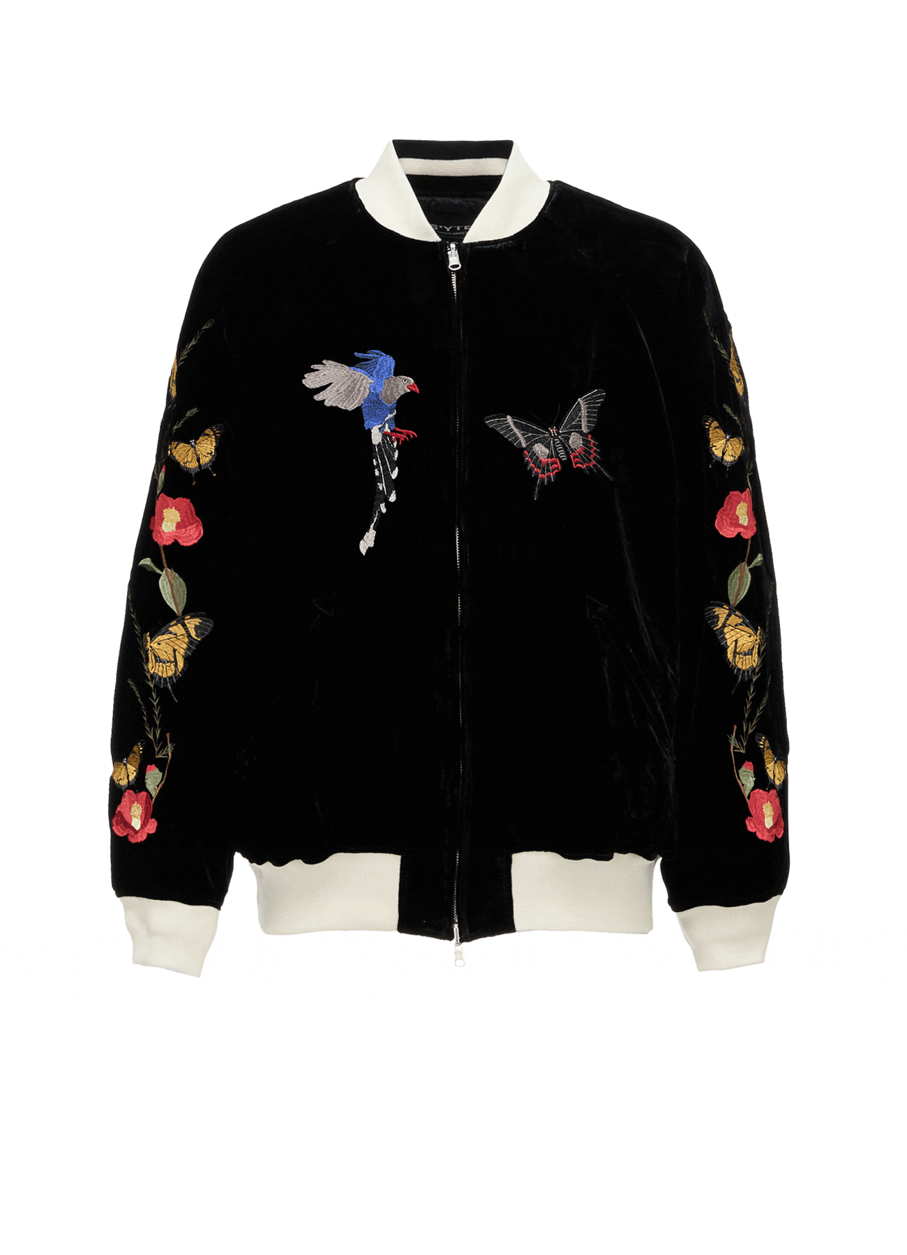 S'YTE X TAION EMBROIDERY REVERSIBLE BOMBER JACKET-S'YTE TOKYO