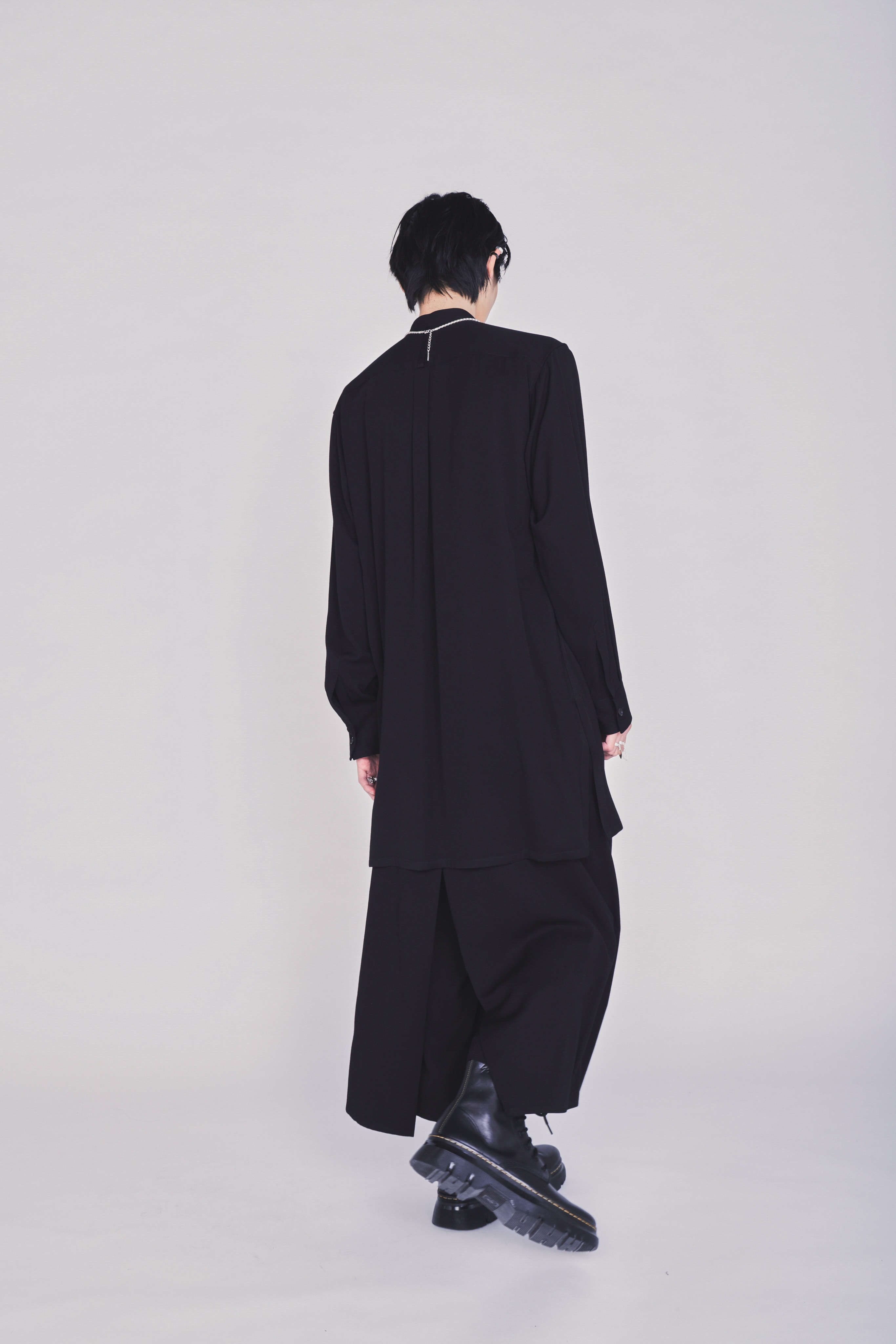 【3/19 12:00 Release】S'YTE X KAZUO KAMIMURA-LADY SNOWBLOOD PRINT LAYERED-FRONT SHIRT