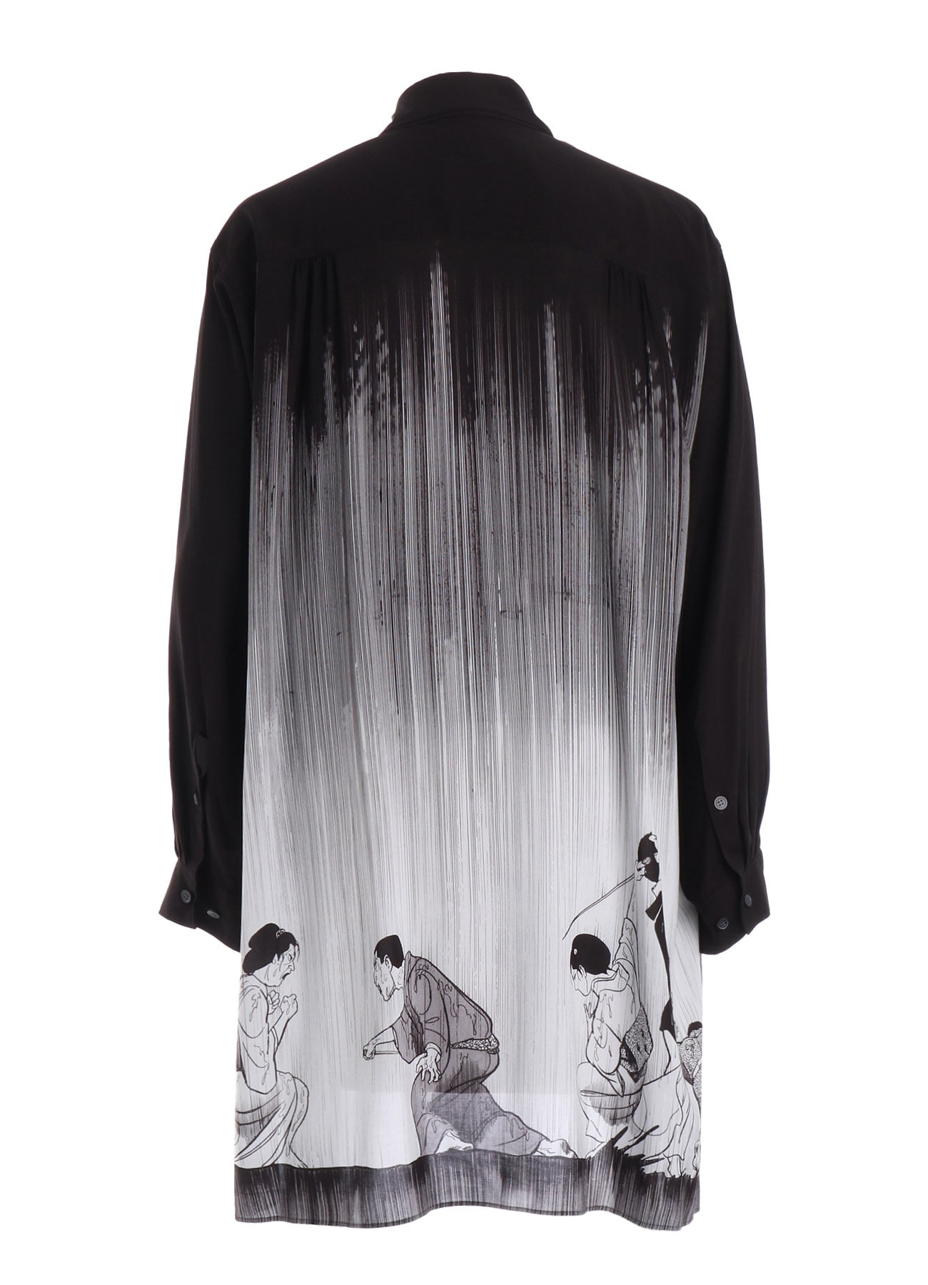 【3/19 12:00 Release】S'YTE X KAZUO KAMIMURA-LADY SNOWBLOOD NARRATIVE PRINT LONG SHIRT