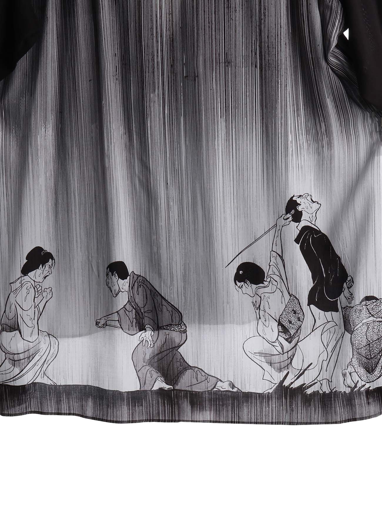 【3/19 12:00 Release】S'YTE X KAZUO KAMIMURA-LADY SNOWBLOOD NARRATIVE PRINT LONG SHIRT