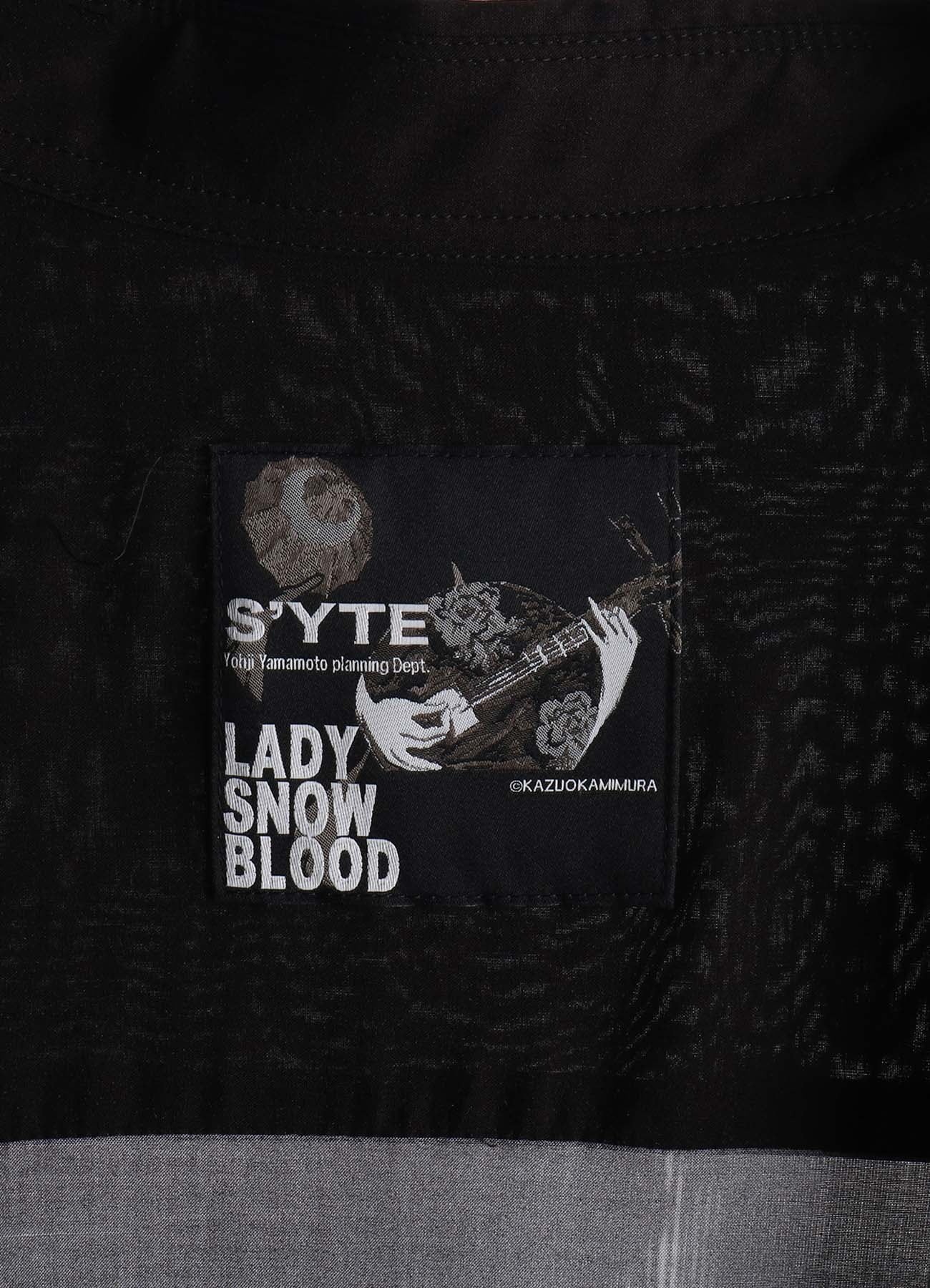 【3/19 12:00 Release】S'YTE X KAZUO KAMIMURA-LADY SNOWBLOOD NARRATIVE PRINT LONG SHIRT