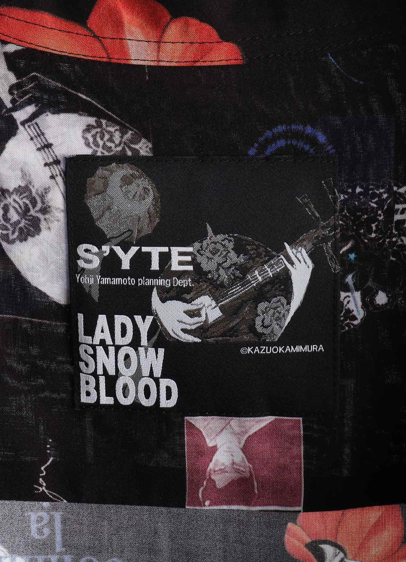 【3/19 12:00 Release】S'YTE X KAZUO KAMIMURA-ICONIC CHARACTER ALL-OVER PRINT SHORT-SLEEVE SHIRT