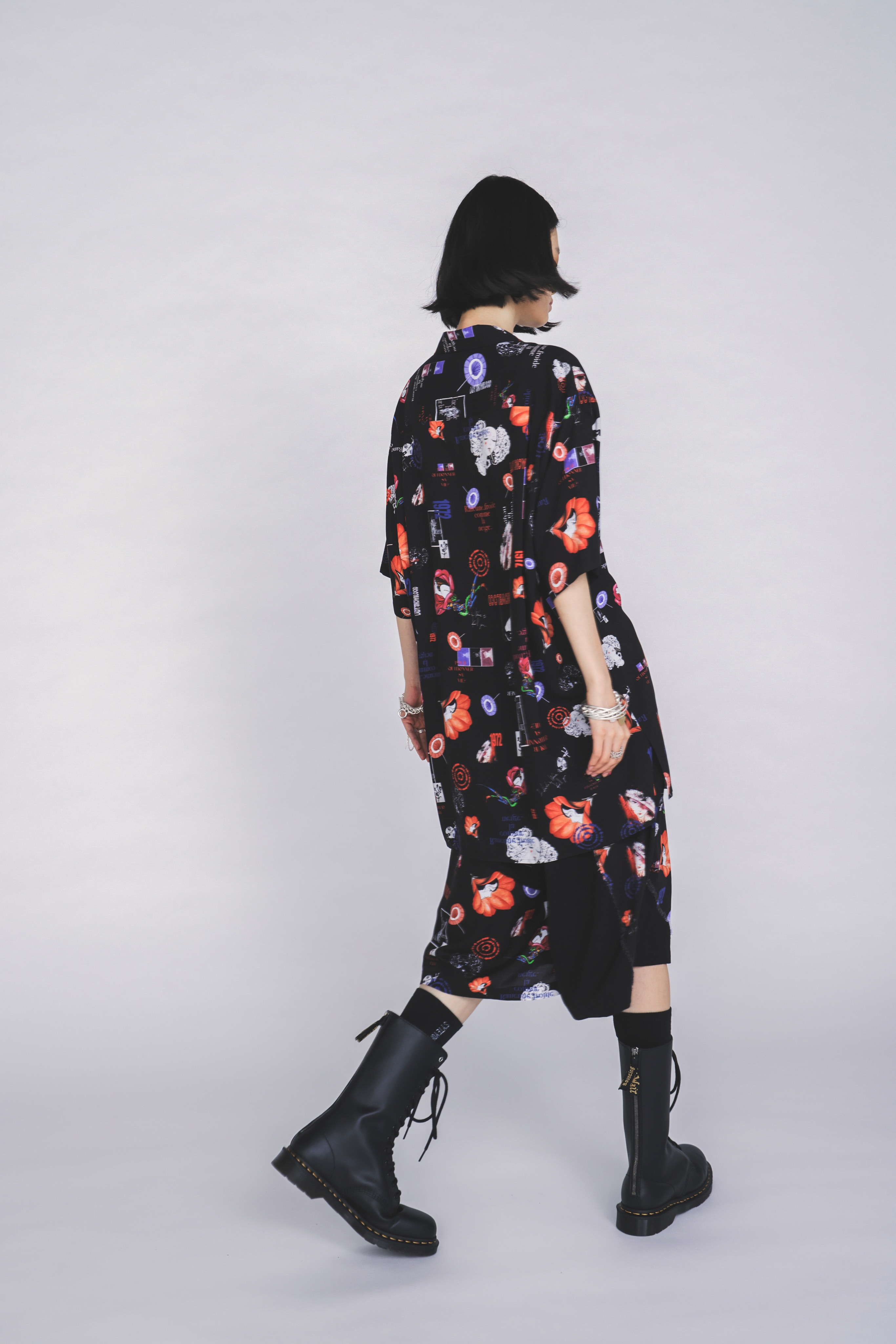 【3/19 12:00 Release】S'YTE X KAZUO KAMIMURA-ICONIC CHARACTER ALL-OVER PRINT SHORT-SLEEVE SHIRT