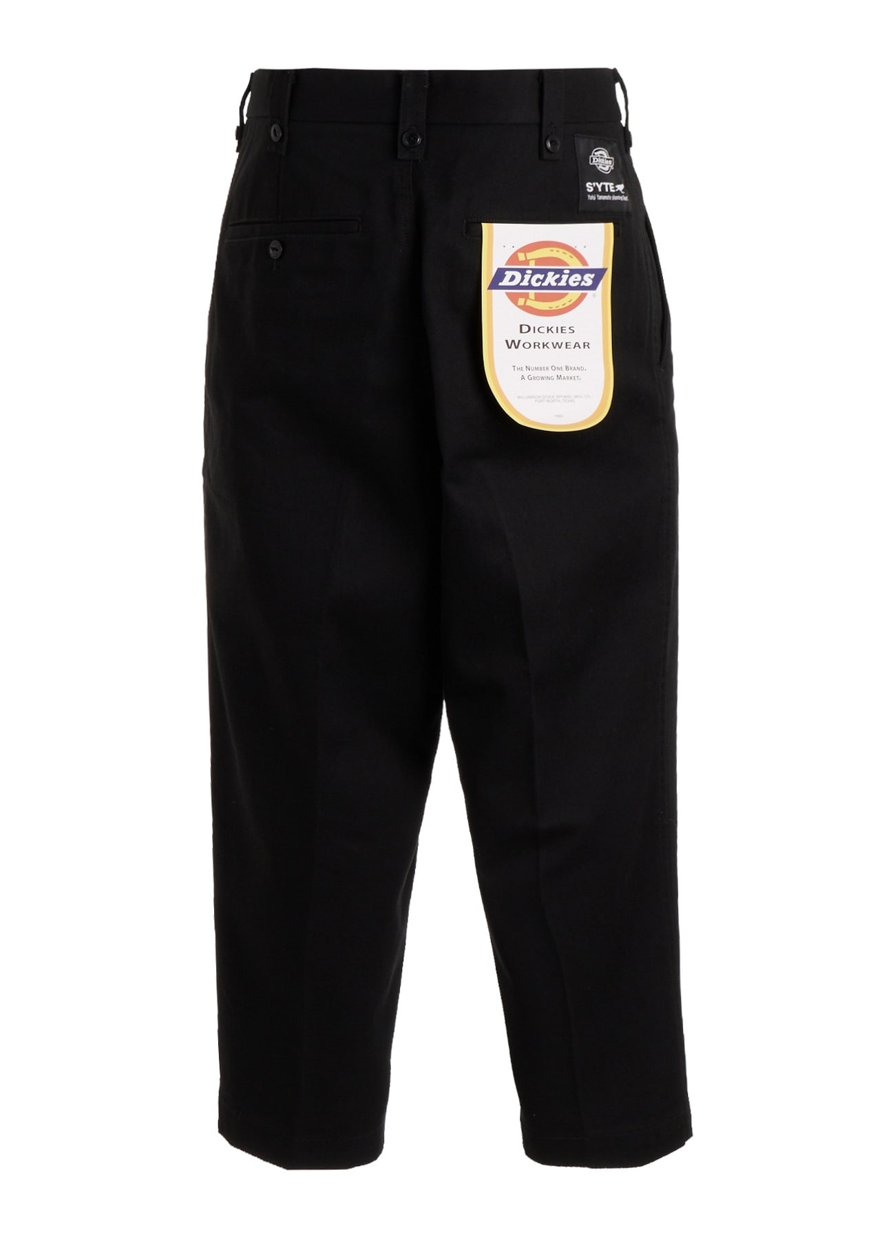 S'YTE × DICKIES-STRAIGHT PANTS WITH A REMOVABLE WRAP PANEL