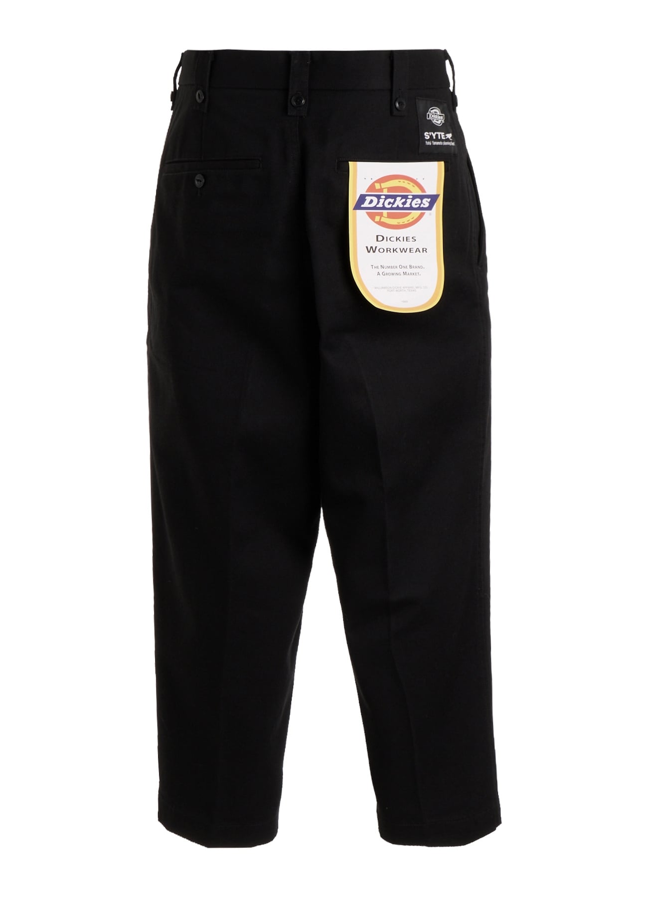S'YTE × DICKIES-STRAIGHT PANTS WITH A REMOVABLE WRAP PANEL
