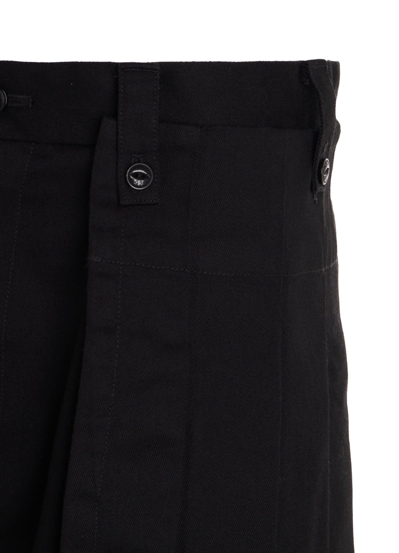 S'YTE × DICKIES-STRAIGHT PANTS WITH A REMOVABLE WRAP PANEL