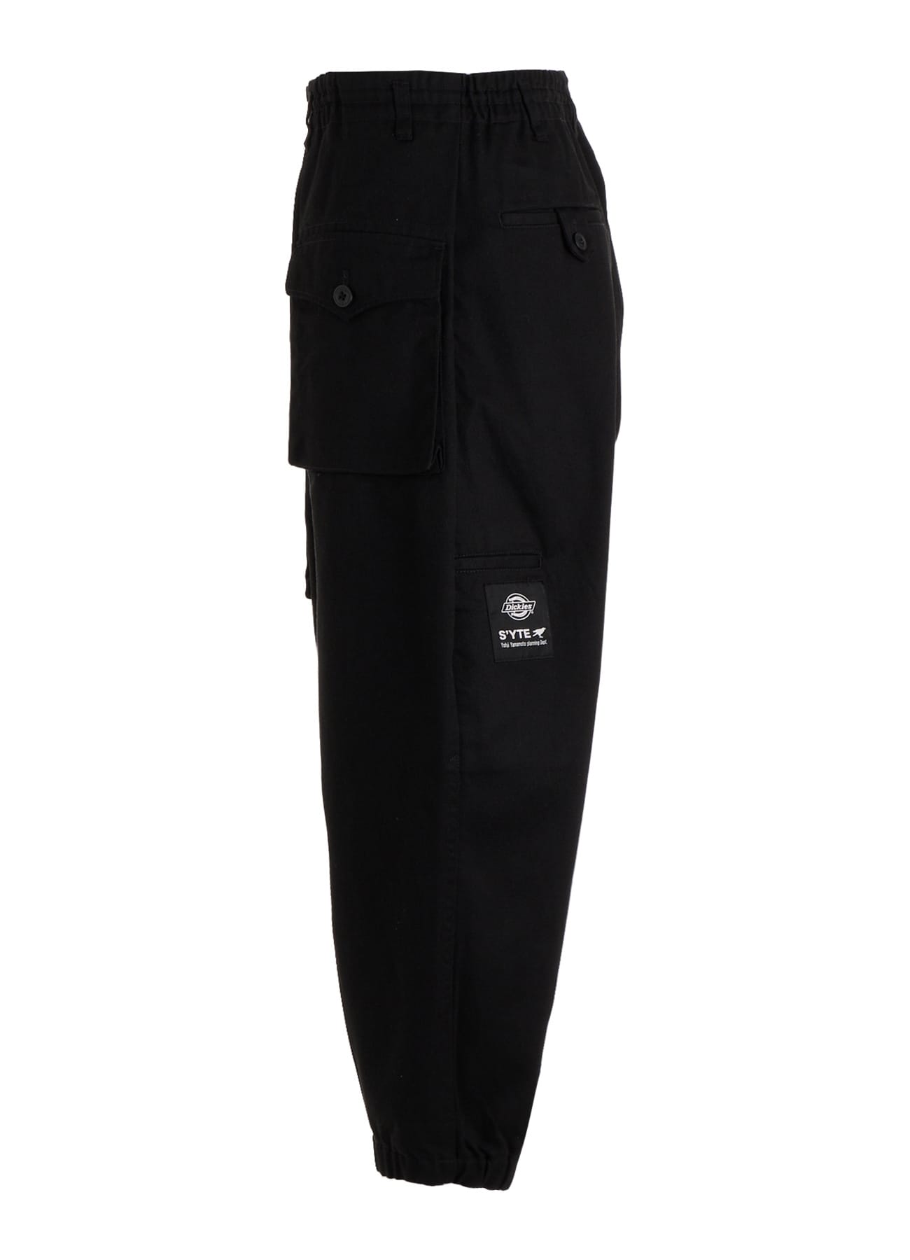 S'YTE × DICKIES-ASYMMETRIC FLAP-POCKET TAPERED PANTS