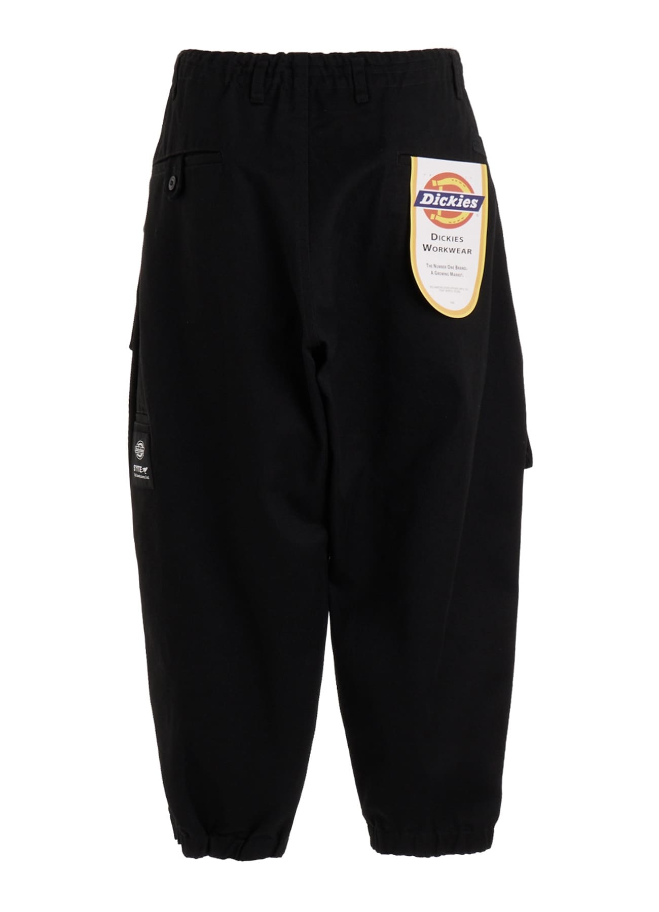 S'YTE × DICKIES-ASYMMETRIC FLAP-POCKET TAPERED PANTS