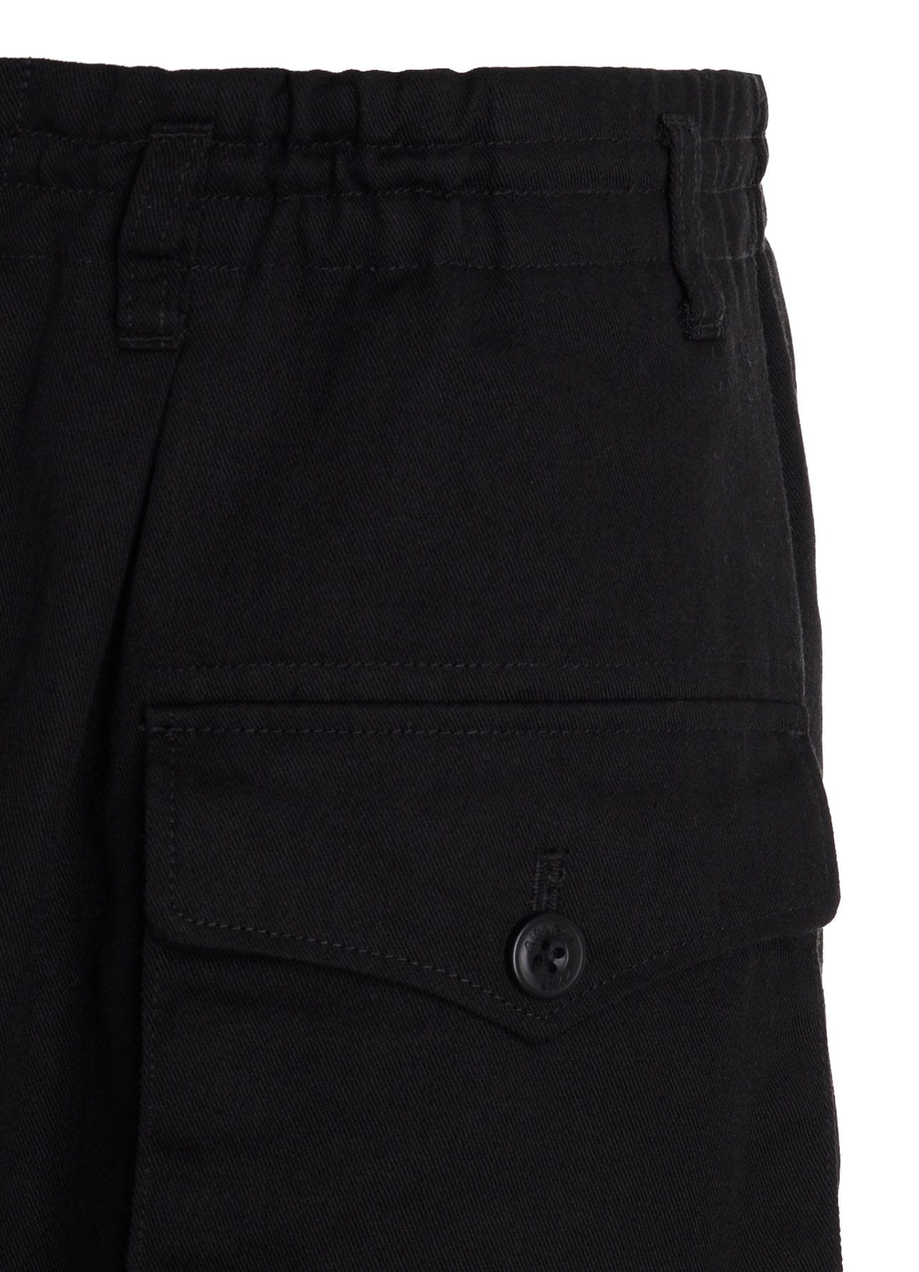 S'YTE × DICKIES-ASYMMETRIC FLAP-POCKET TAPERED PANTS