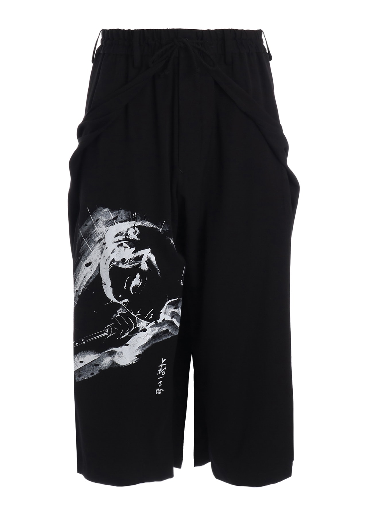 【3/19 12:00 Release】S'YTE X KAZUO KAMIMURA-LADY SNOWBLOOD PRINT DOUBLE-LAYER PANTS