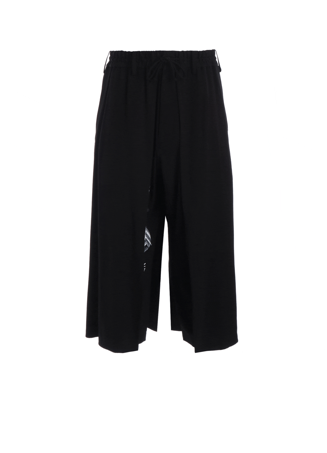 【3/19 12:00 Release】S'YTE X KAZUO KAMIMURA-LADY SNOWBLOOD PRINT DOUBLE-LAYER PANTS