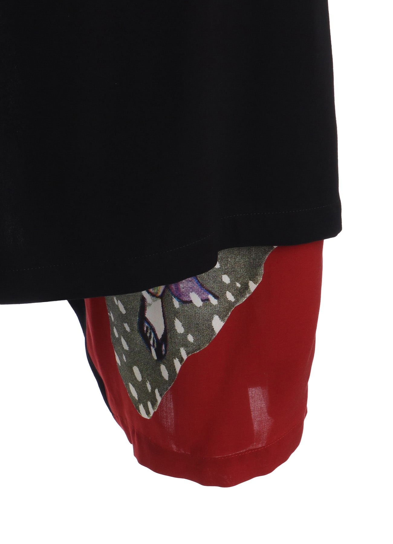 【3/19 12:00 Release】S'YTE X KAZUO KAMIMURA-LADY SNOWBLOOD PRINT WRAP PANTS