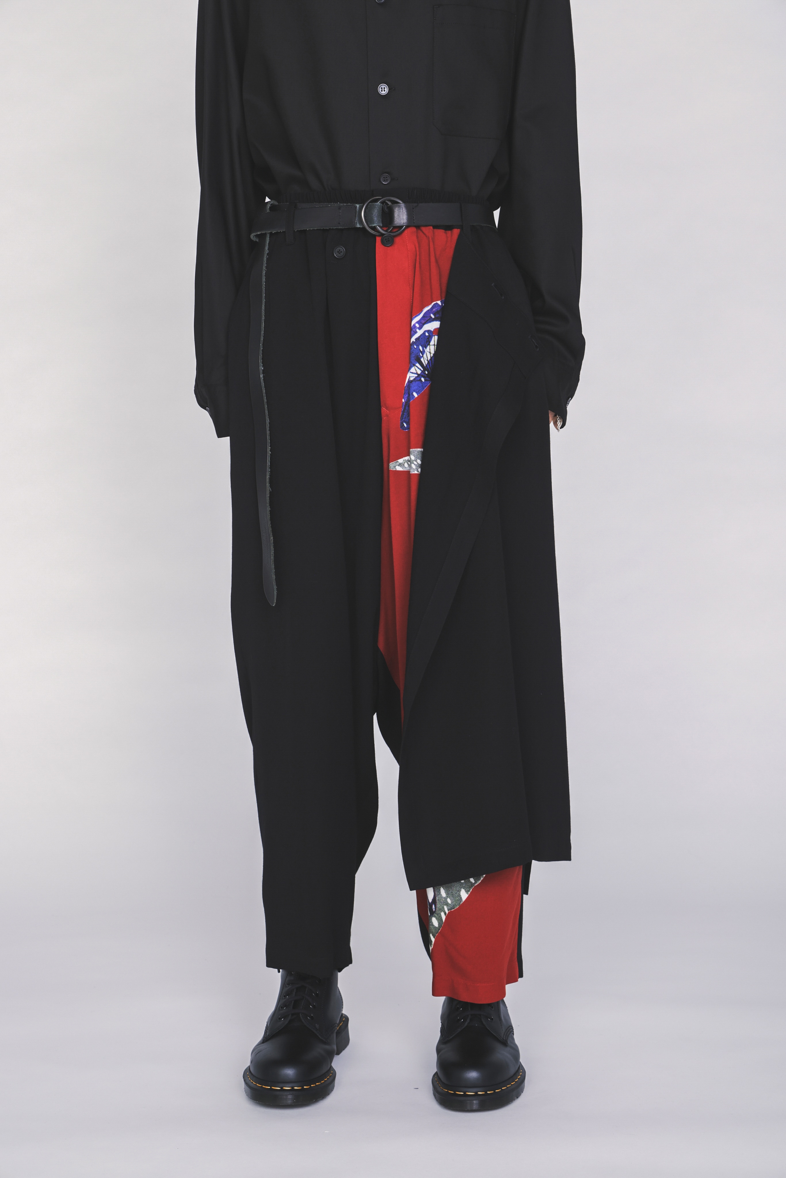 【3/19 12:00 Release】S'YTE X KAZUO KAMIMURA-LADY SNOWBLOOD PRINT WRAP PANTS