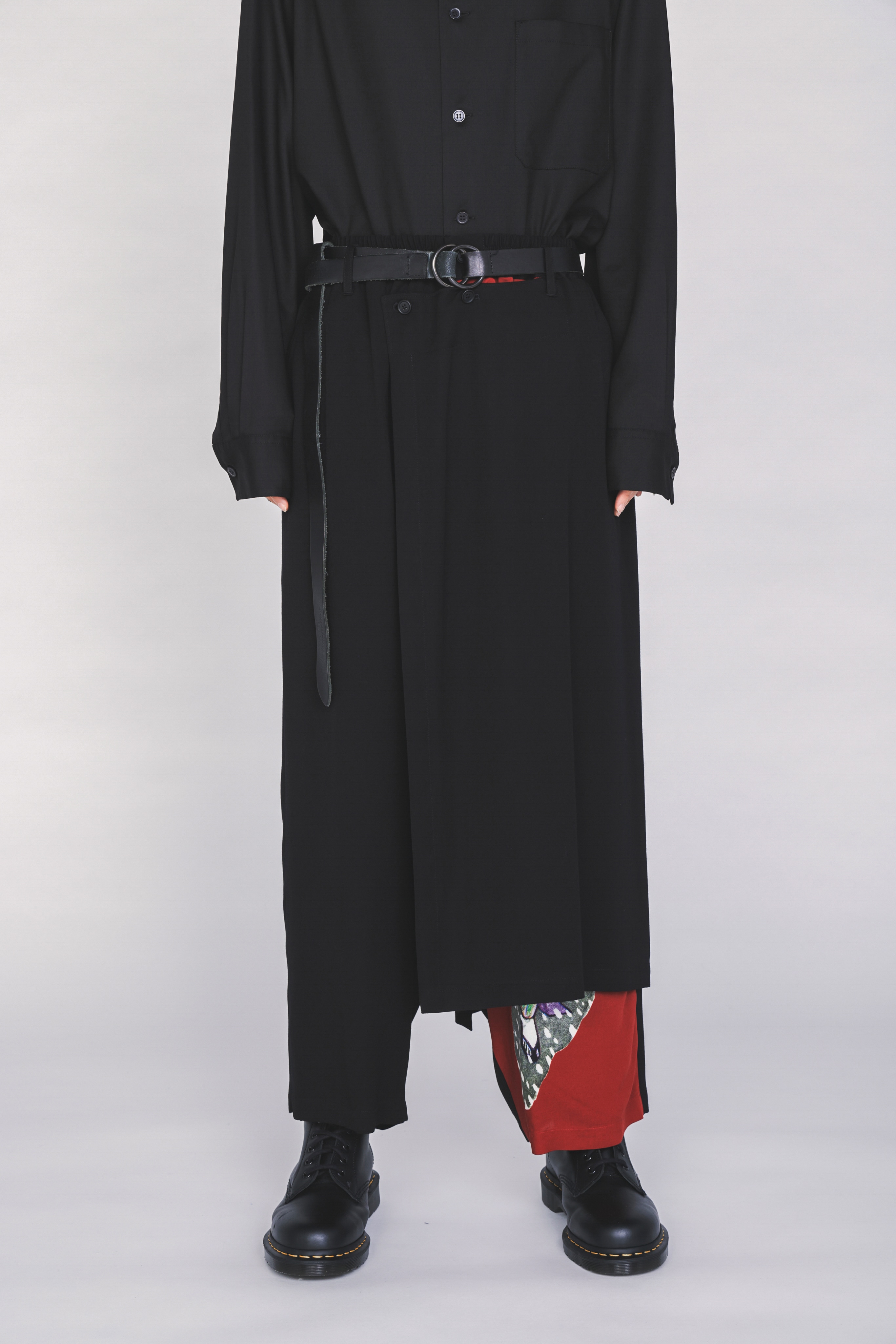 【3/19 12:00 Release】S'YTE X KAZUO KAMIMURA-LADY SNOWBLOOD PRINT WRAP PANTS