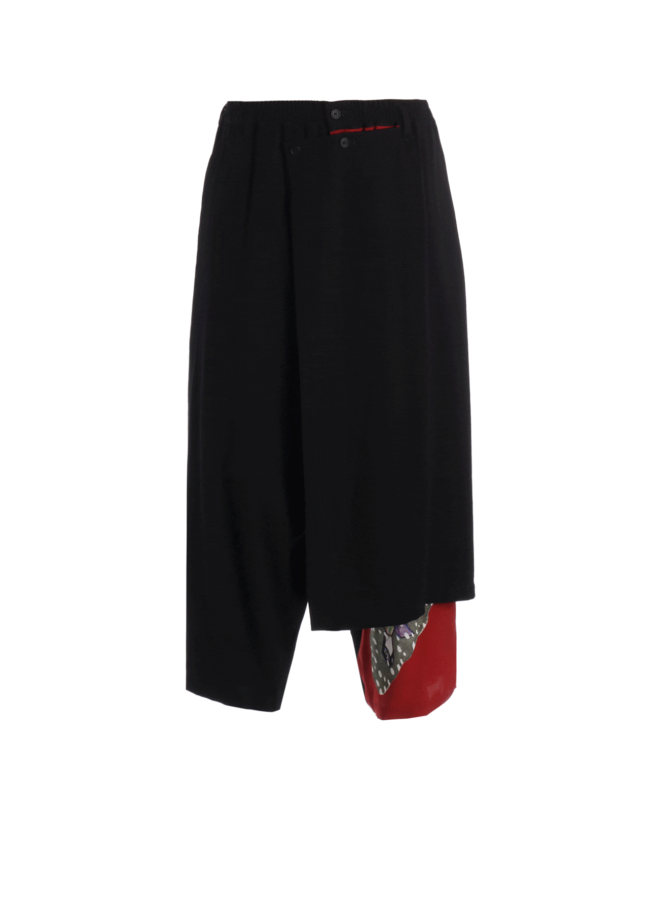 【3/19 12:00 Release】S'YTE X KAZUO KAMIMURA-LADY SNOWBLOOD PRINT WRAP PANTS