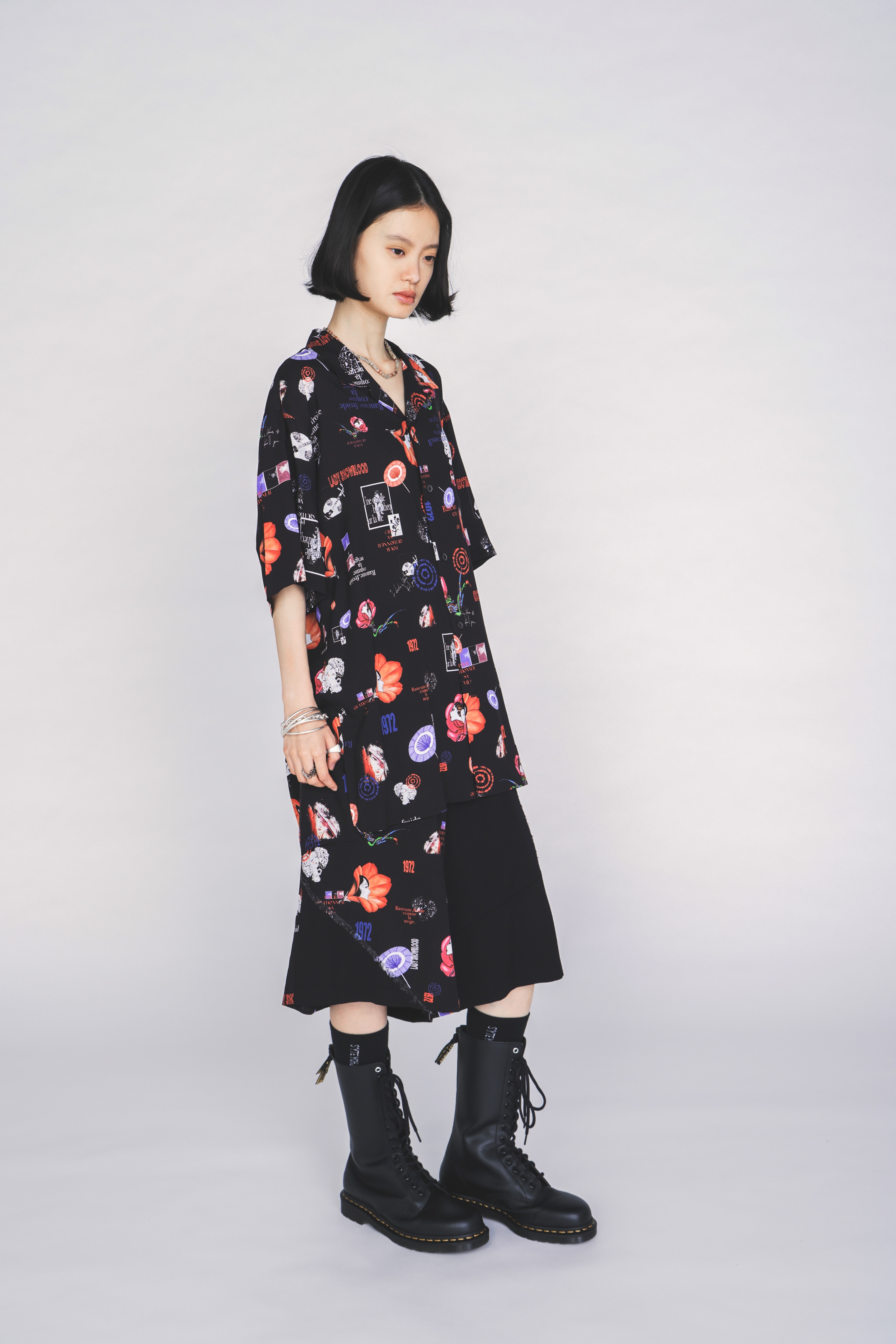 【3/19 12:00 Release】S'YTE X KAZUO KAMIMURA-ICONIC CHARACTER ALL-OVER PRINT SHORT PANTS