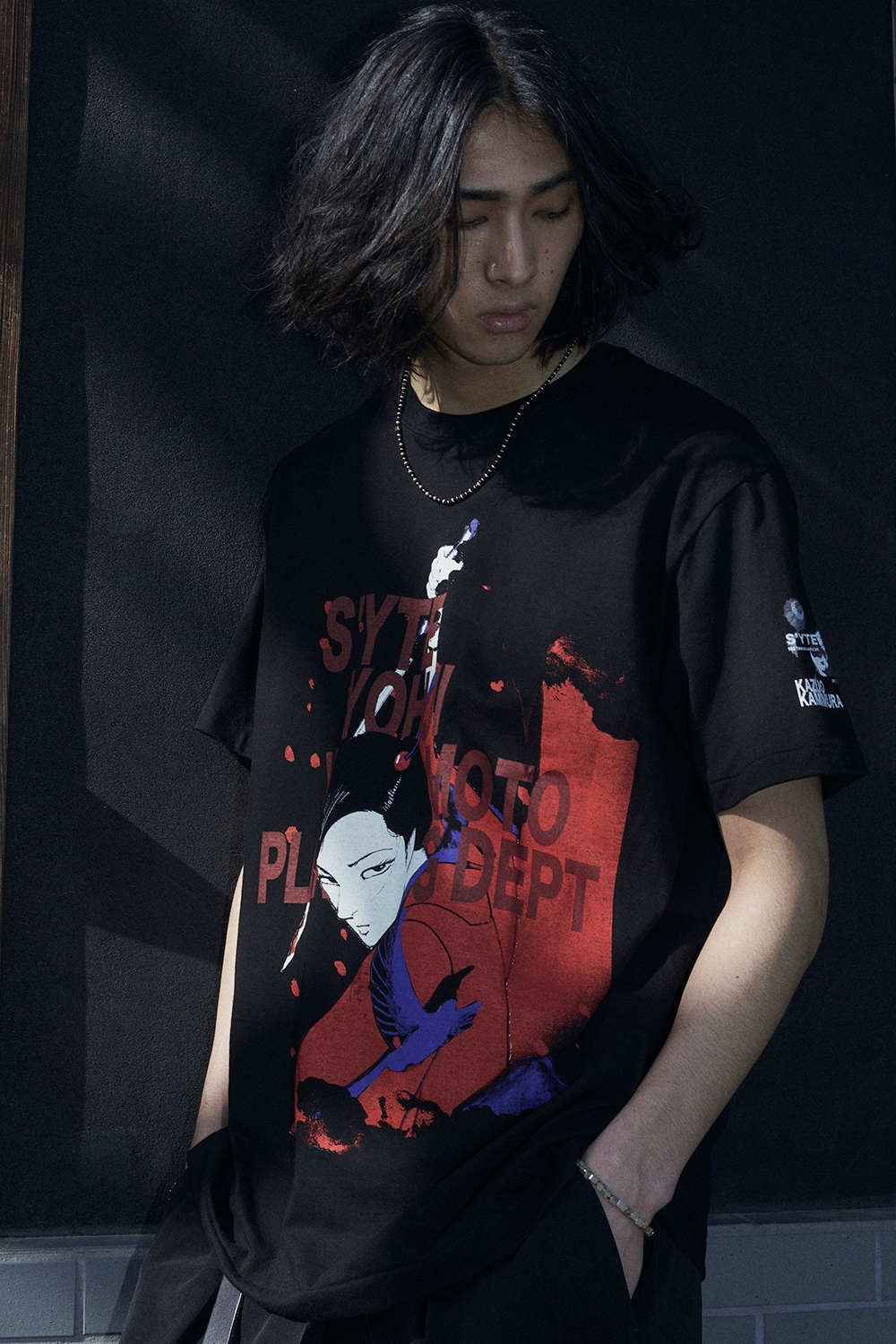 【3/19 12:00 Release】S'YTE X KAZUO KAMIMURA-LADY SNOWBLOOD PRINT T-SHIRT