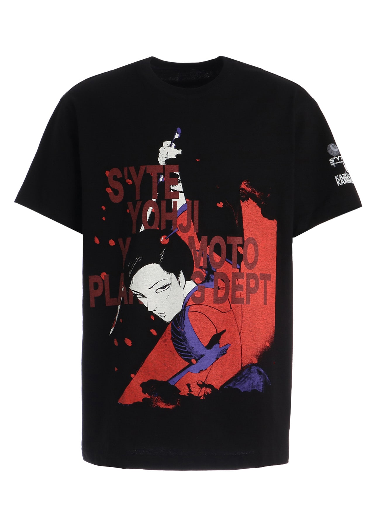 【3/19 12:00 Release】S'YTE X KAZUO KAMIMURA-LADY SNOWBLOOD PRINT T-SHIRT