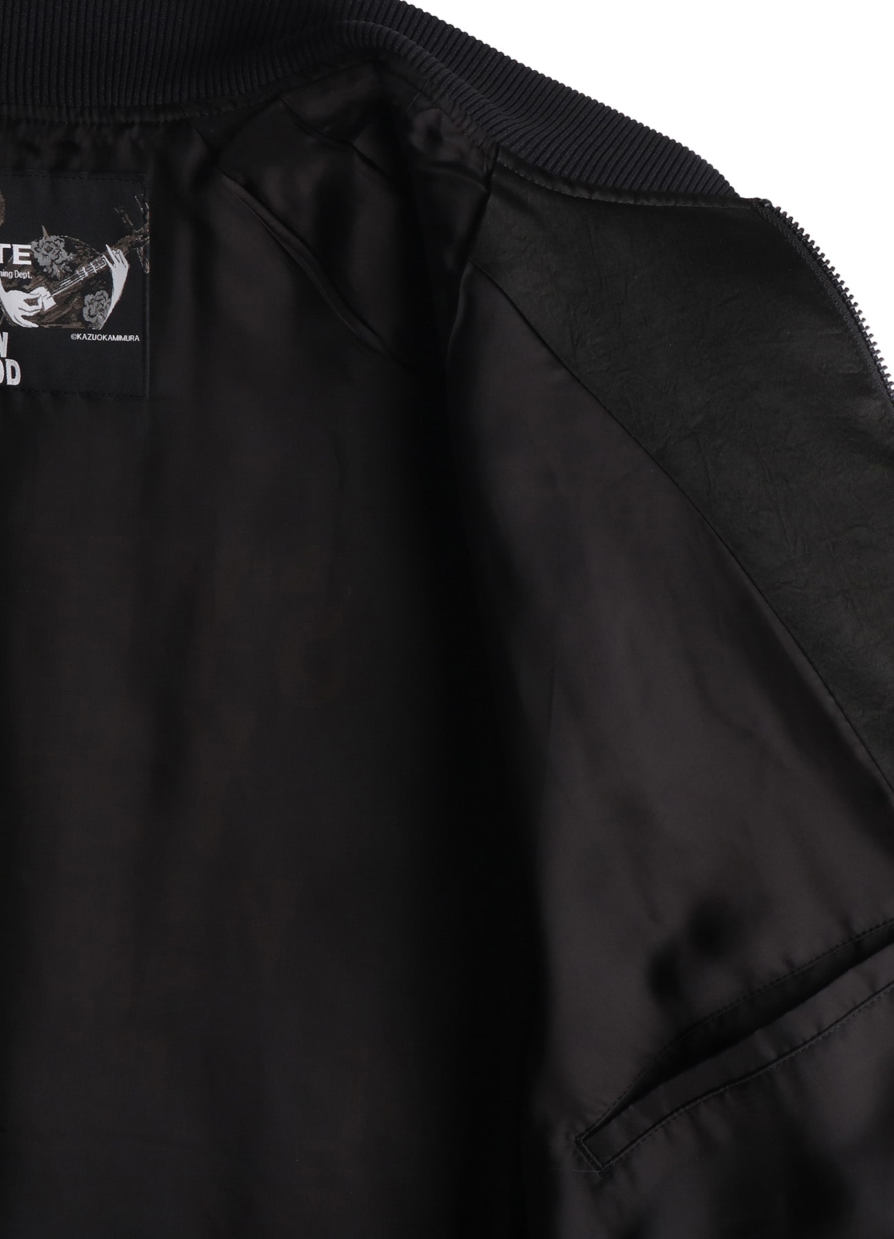 【3/19 12:00 Release】S'YTE X KAZUO KAMIMURA-LADY SNOWBLOOD EMBROIDERED BOMBER JACKET