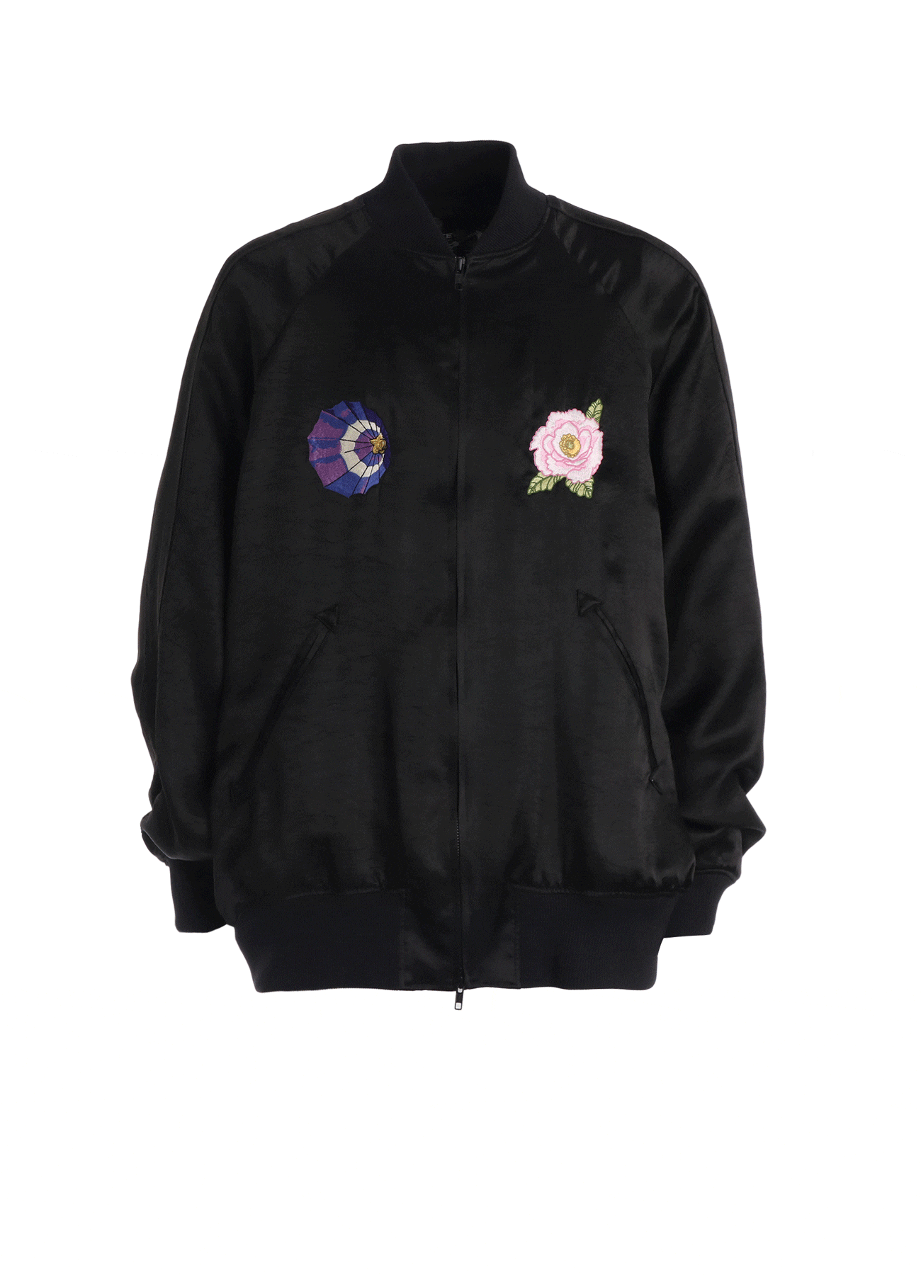 【3/19 12:00 Release】S'YTE X KAZUO KAMIMURA-LADY SNOWBLOOD EMBROIDERED BOMBER JACKET