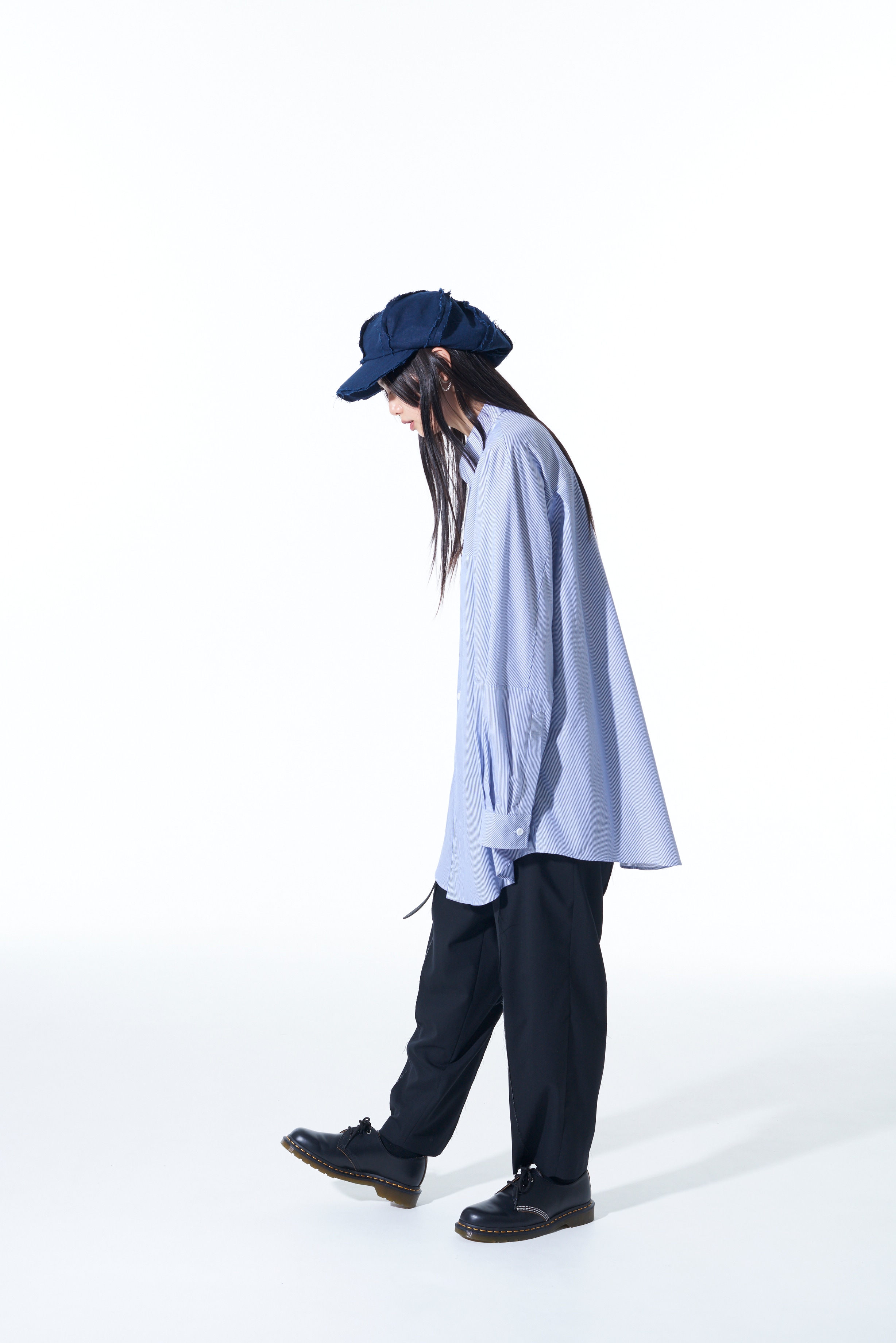 YOKE】ヨーク OVERSIZED SHIRTS L/S ホワイト Sシャツ - シャツ