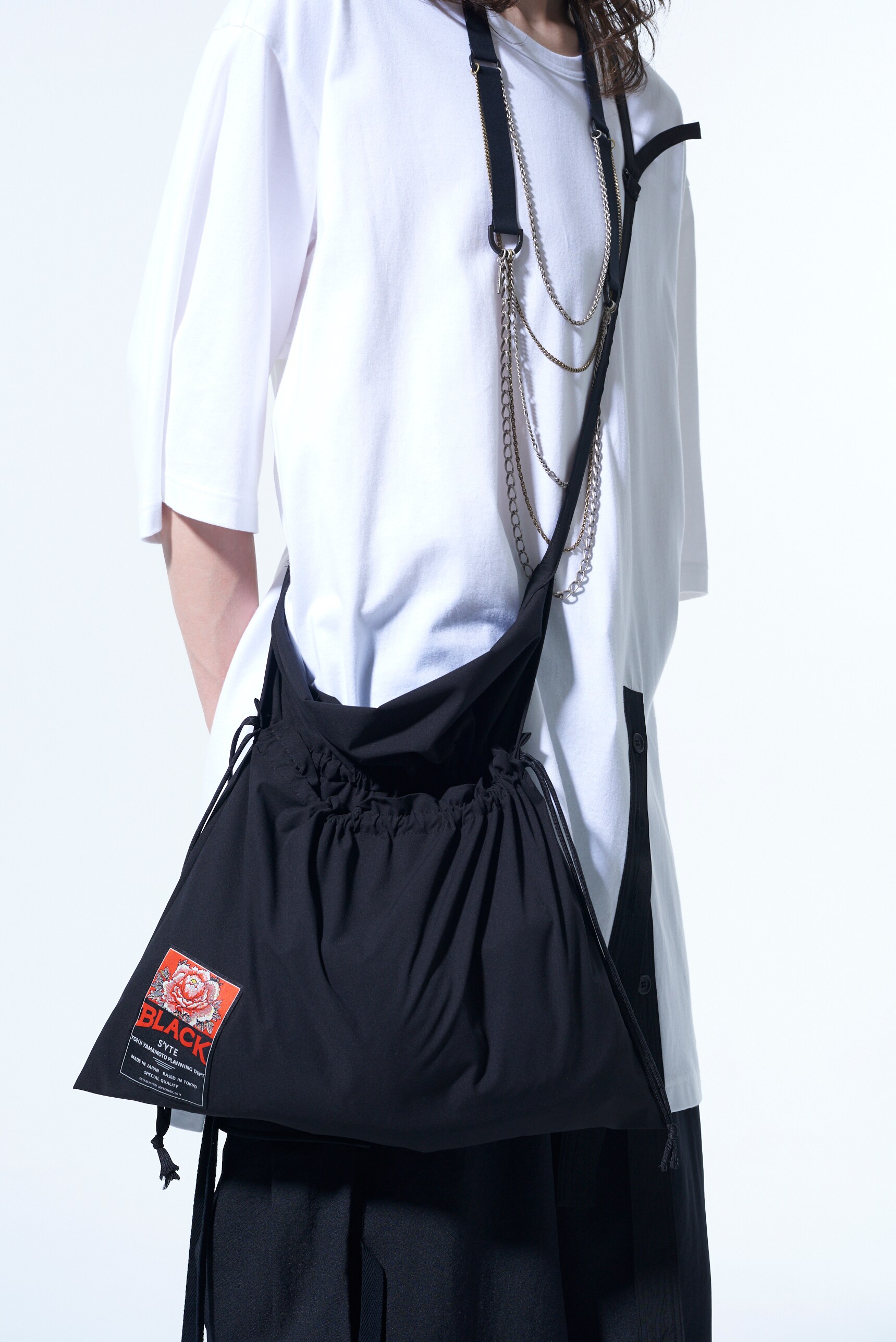 SOLOTEX 3WAY APRON BAG(FREE SIZE Black): S'YTE｜THE SHOP YOHJI