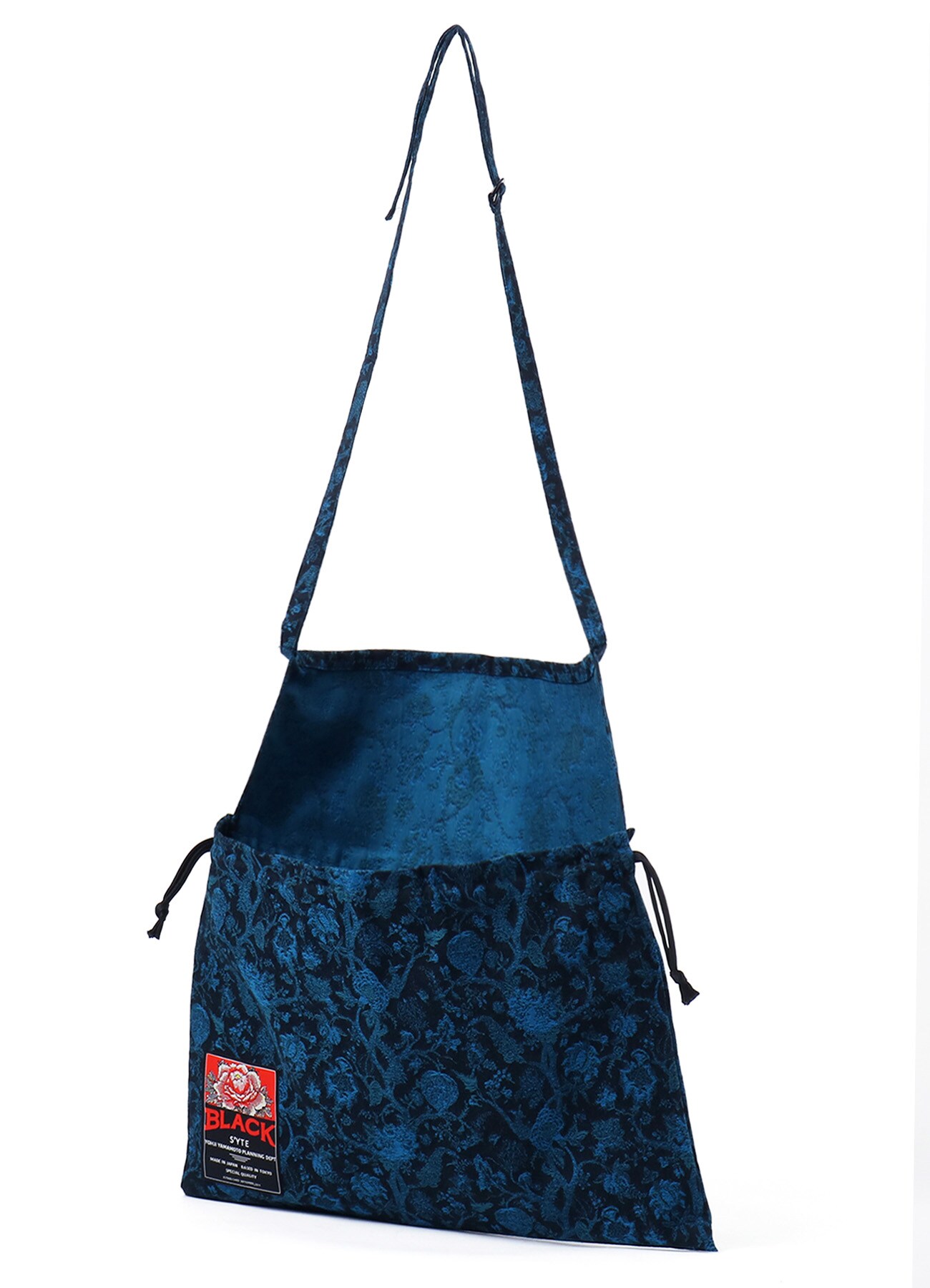 THORNY PATTERN JACQUARD 3WAY APRON BAG(FREE SIZE Blue): S'YTE｜THE