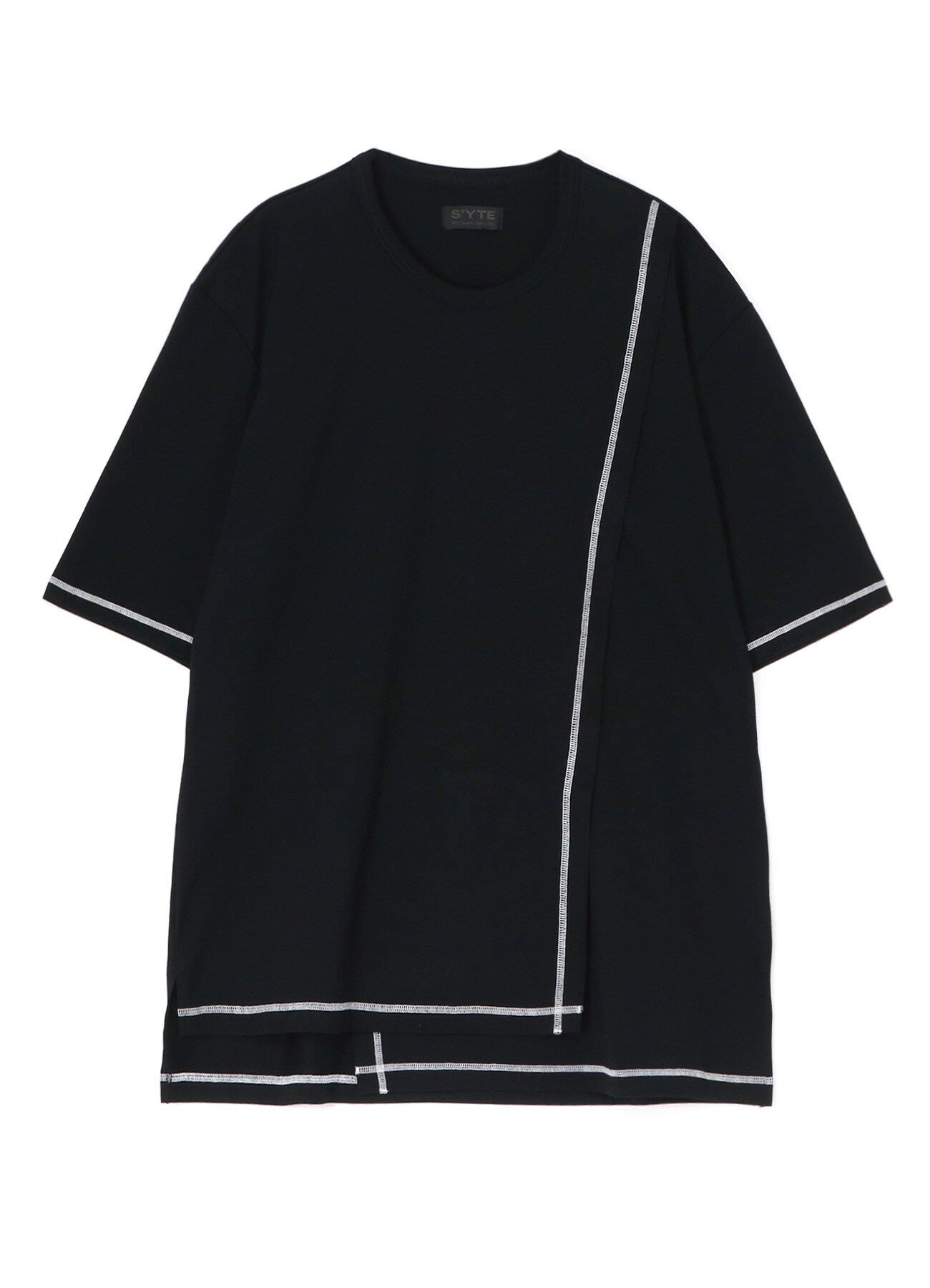 S'YTE COTTON LAYERED T-SHIRT ヨウジヤマモト Ｍサイト - Tシャツ 