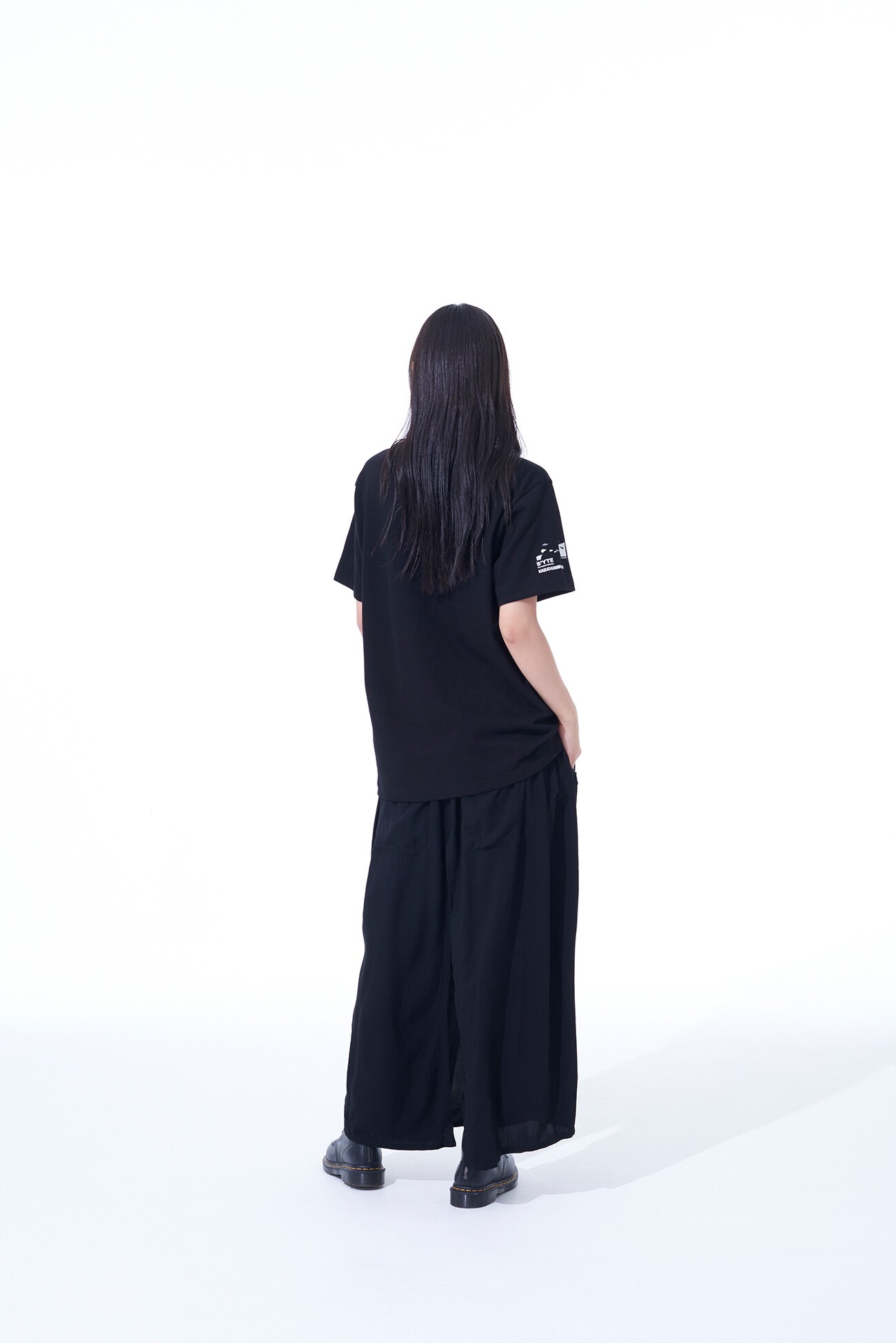 S'YTE x KAZUO KAMIMURA-幻の一枚絵-COTTON JERSEY T-SHIRT WITH PRINTED ILLUSTRATION
