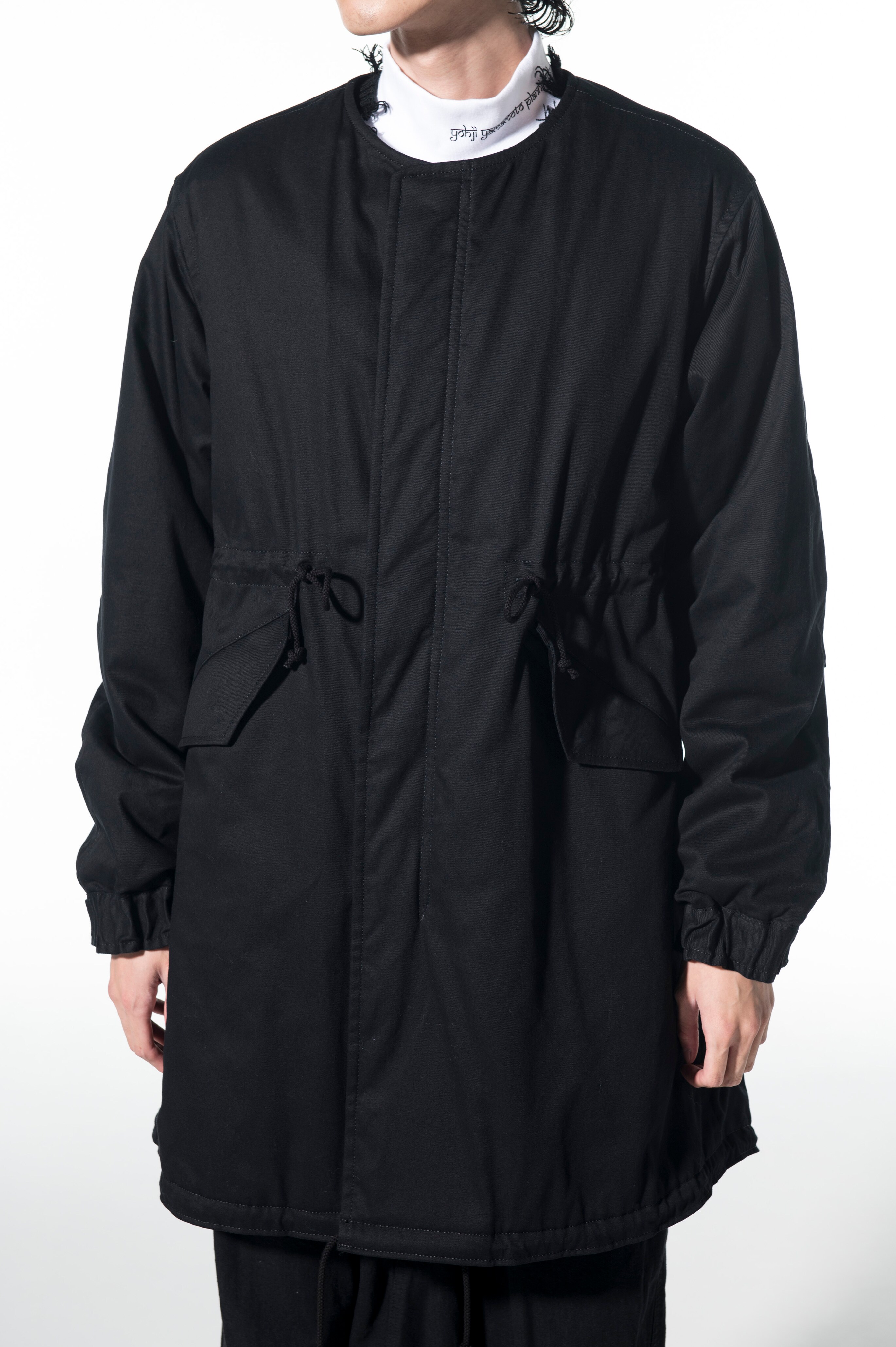 down jacket without collar