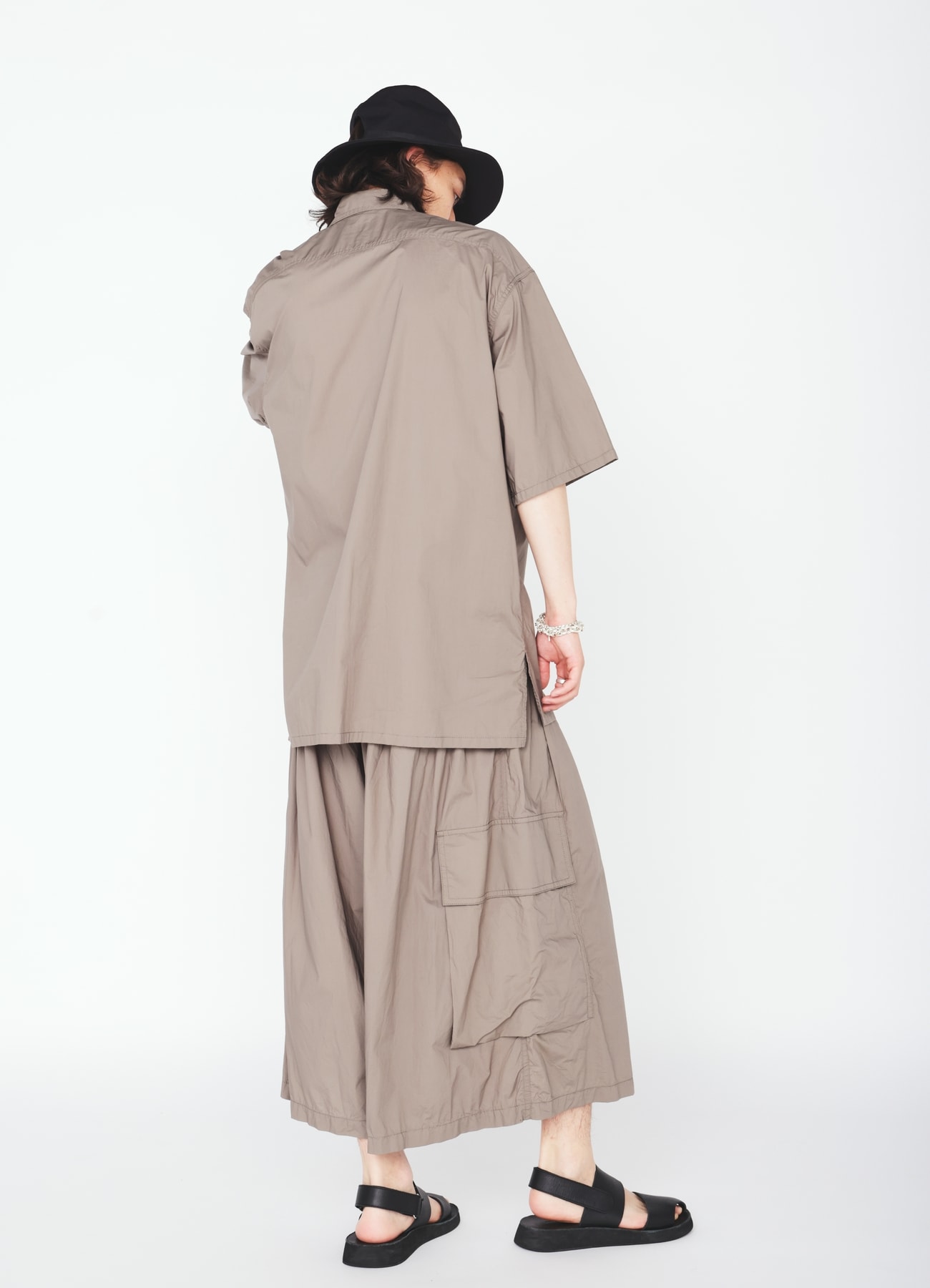 COTTON TYPEWRITER SHORT-SLEEVE SHIRT